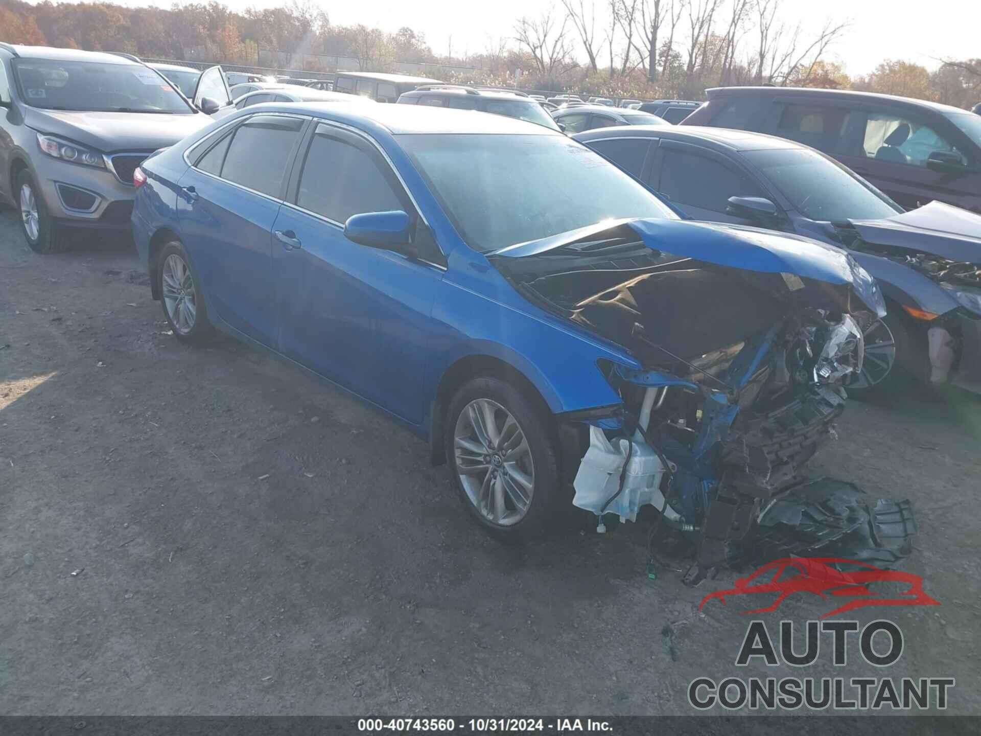 TOYOTA CAMRY 2017 - 4T1BF1FK4HU633607