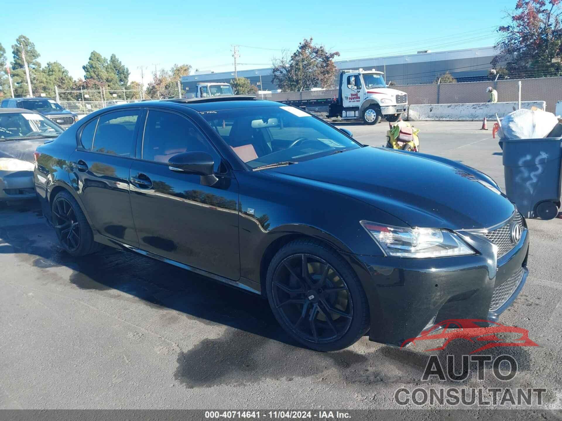 LEXUS GS 2015 - JTHBE1BL1FA011338