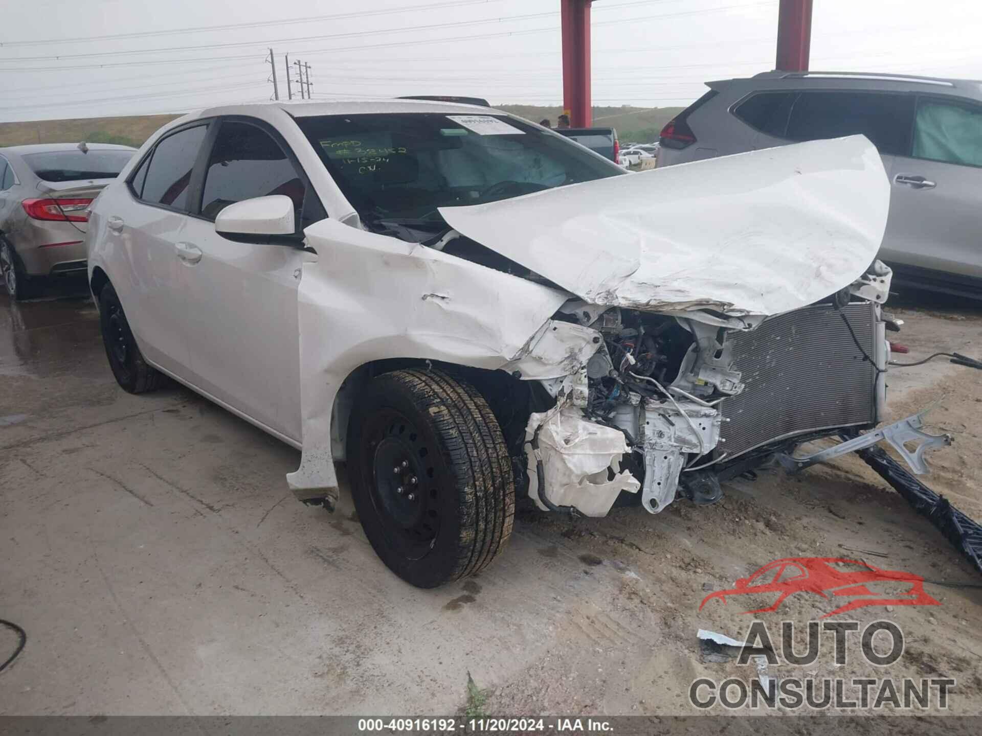 TOYOTA COROLLA 2014 - 2T1BURHE8EC146676