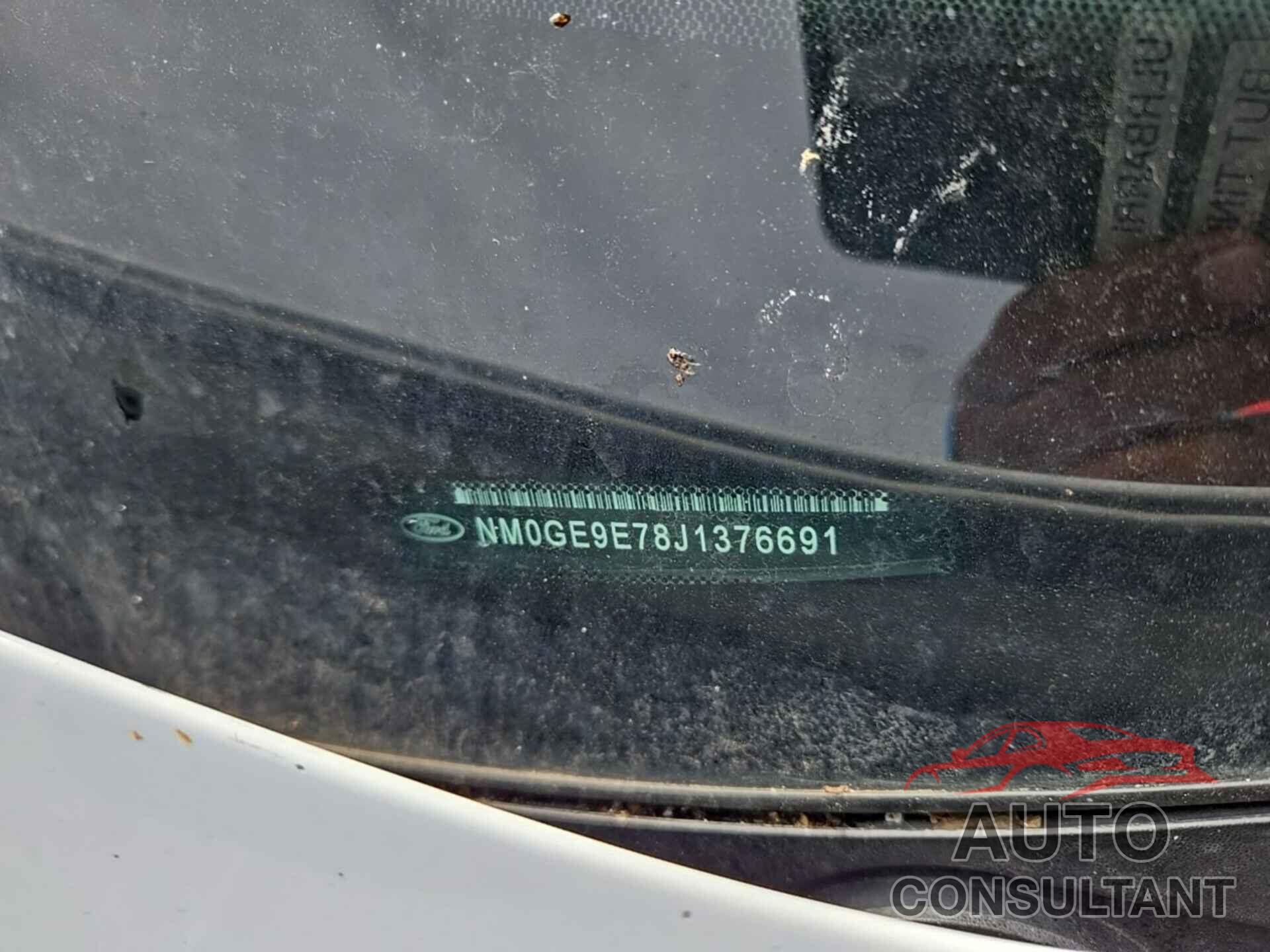 FORD TRANSIT CONNECT 2018 - NM0GE9E78J1376691