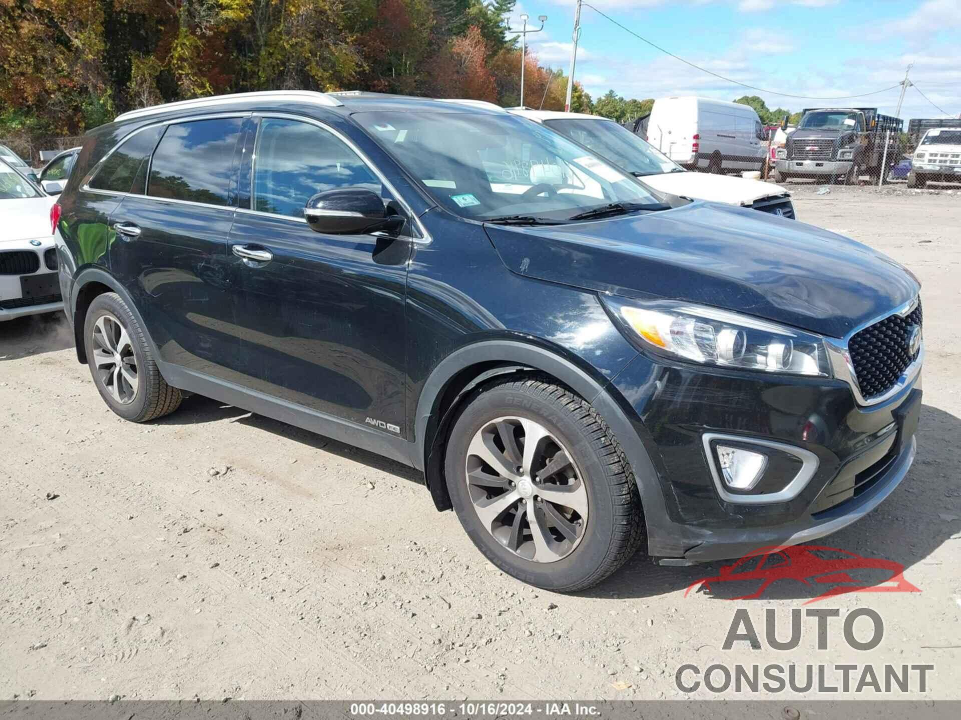 KIA SORENTO 2017 - 5XYPHDA53HG314112