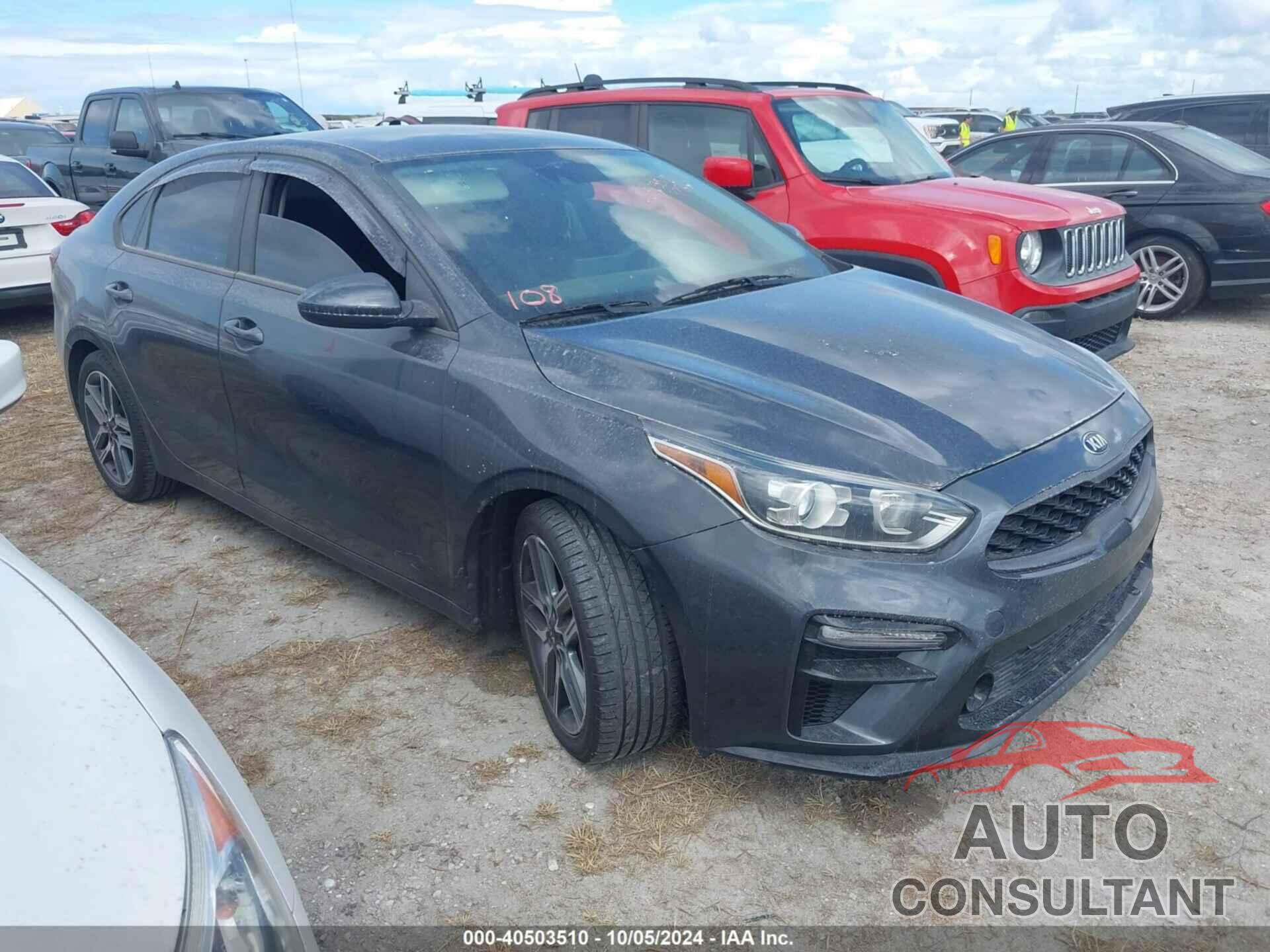 KIA FORTE 2019 - 3KPF34AD1KE037935
