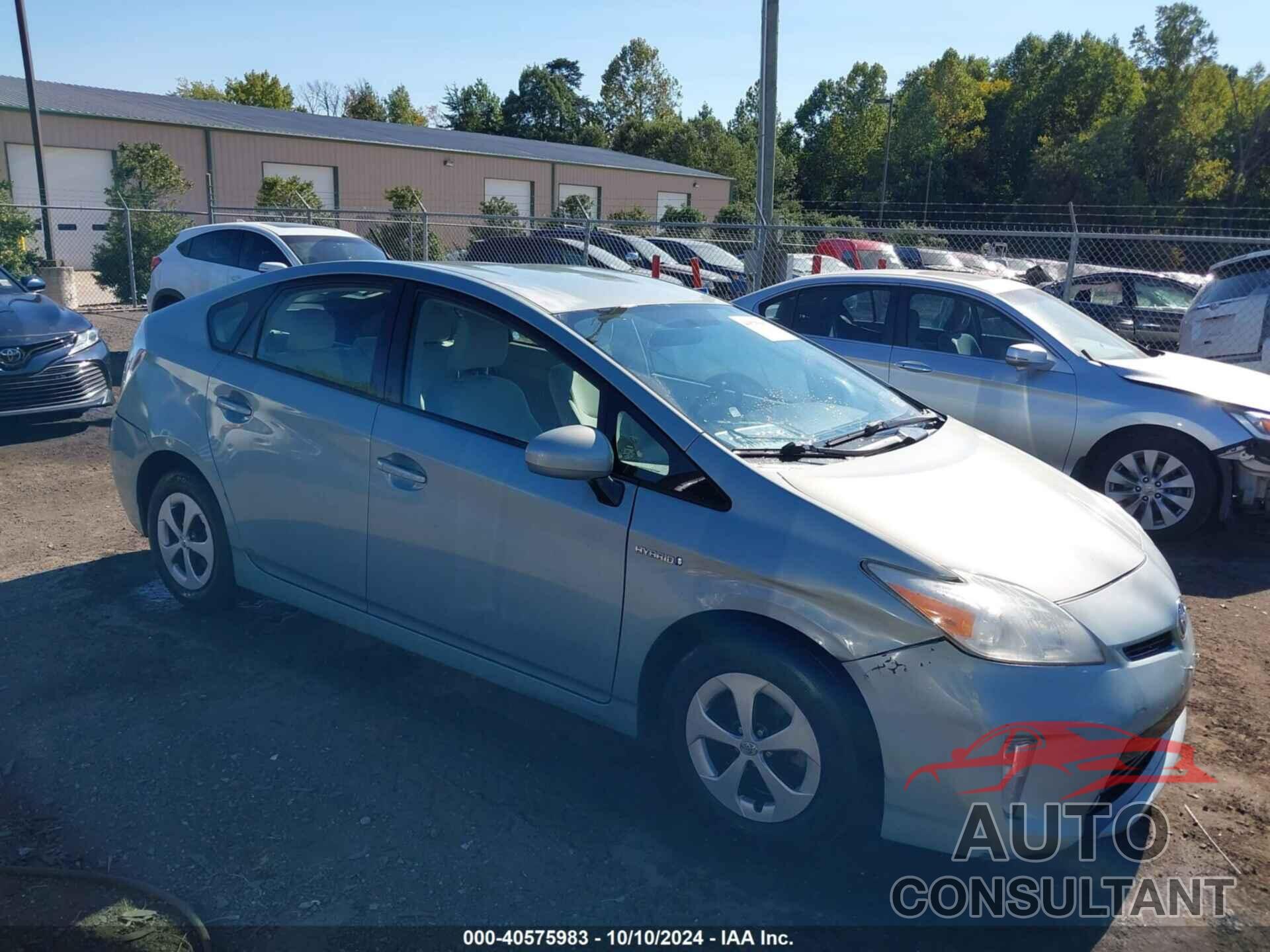 TOYOTA PRIUS 2012 - JTDKN3DU6C5382857