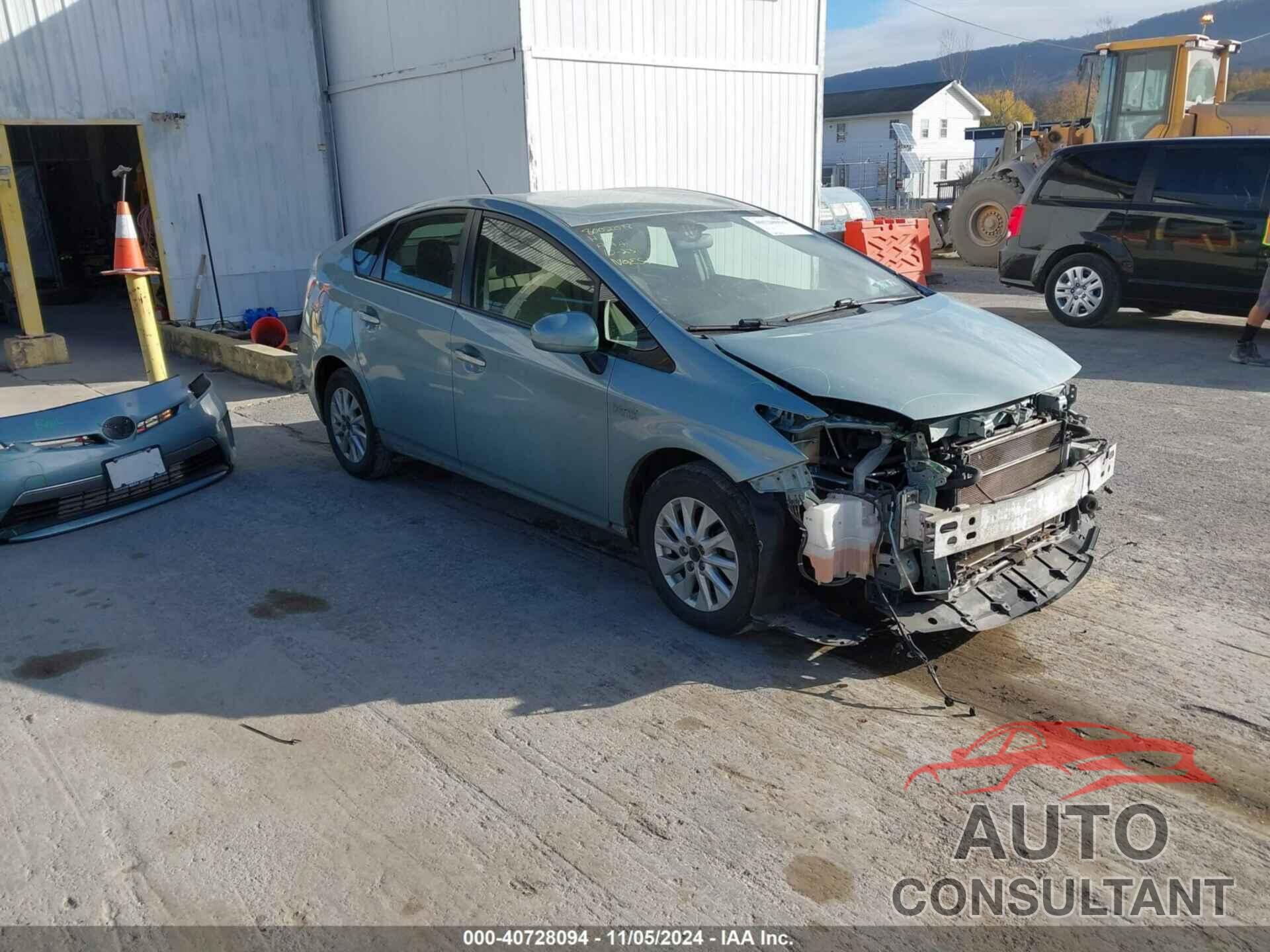 TOYOTA PRIUS PLUG-IN 2012 - JTDKN3DP7C3027234