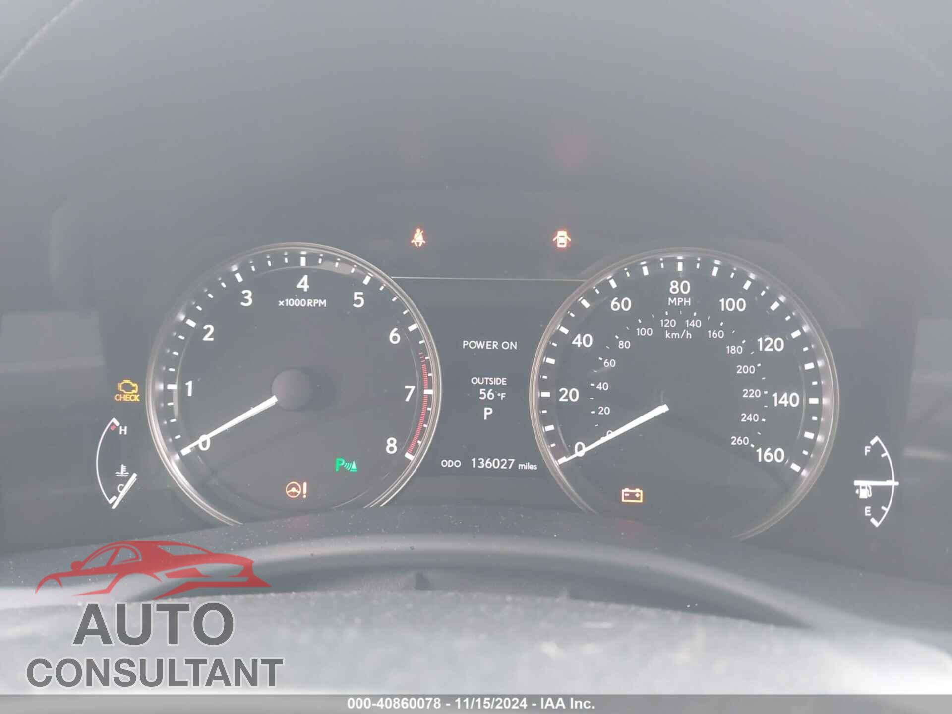 LEXUS GS 2015 - JTHBE1BL7FA007889