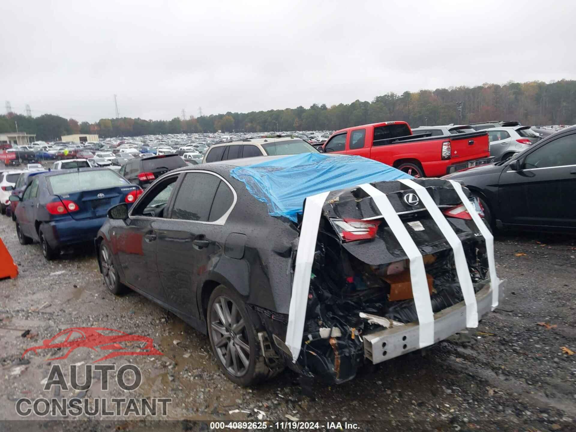 LEXUS GS 2013 - JTHBE1BL6D5000275