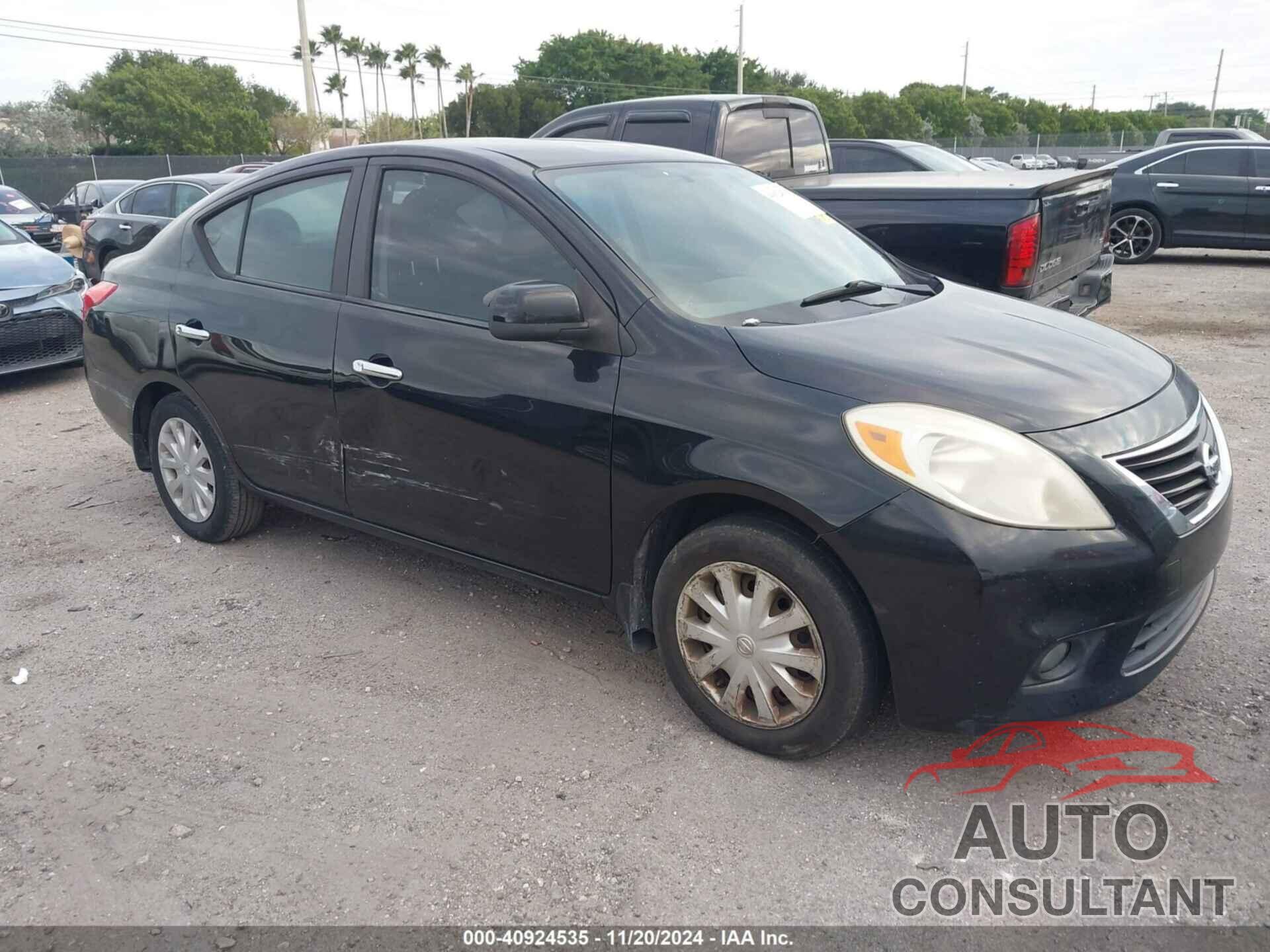 NISSAN VERSA 2012 - 3N1CN7AP4CL906021