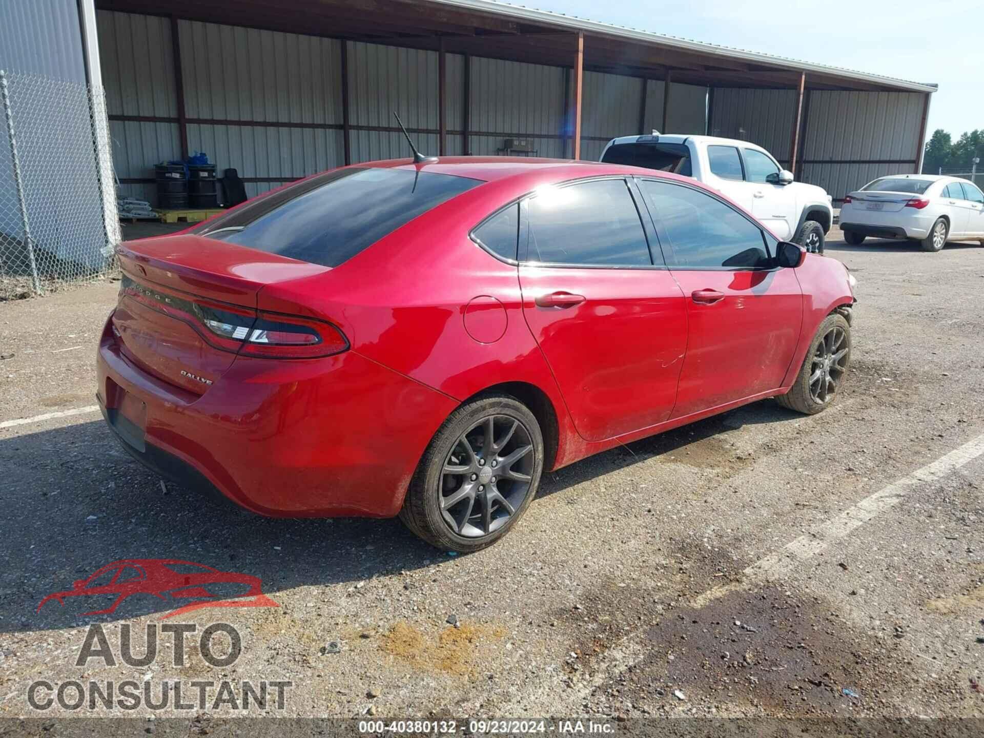 DODGE DART 2016 - 1C3CDFFA5GD793145