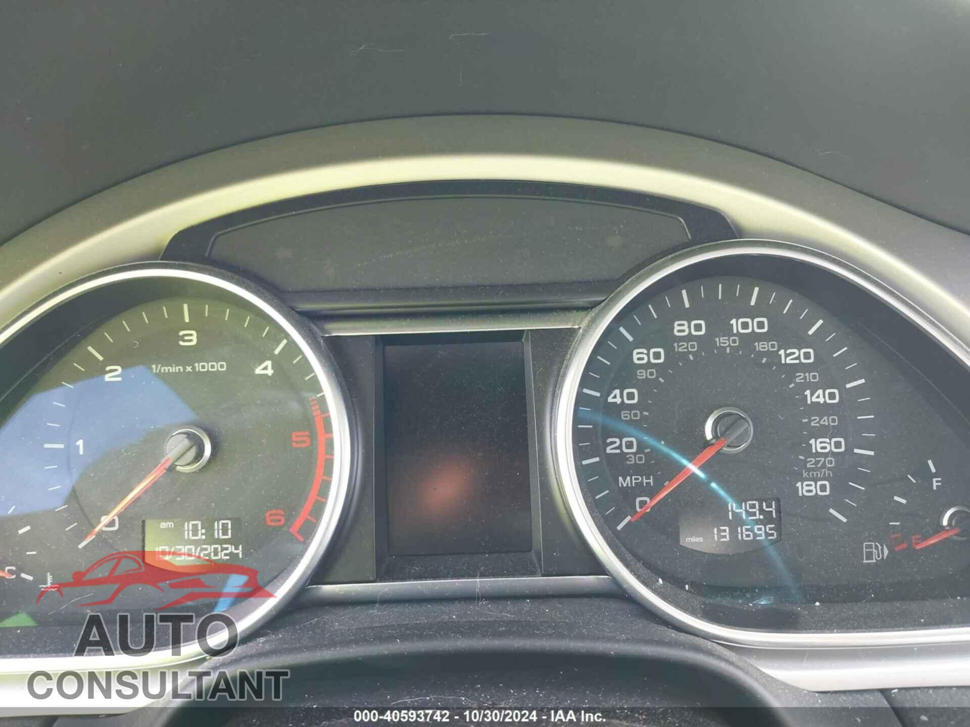 AUDI Q7 2012 - WA1LMAFEXCD005644