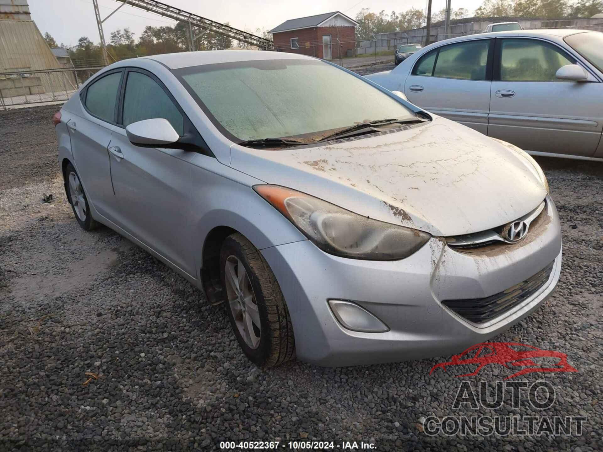 HYUNDAI ELANTRA 2013 - KMHDH4AE3DU664072