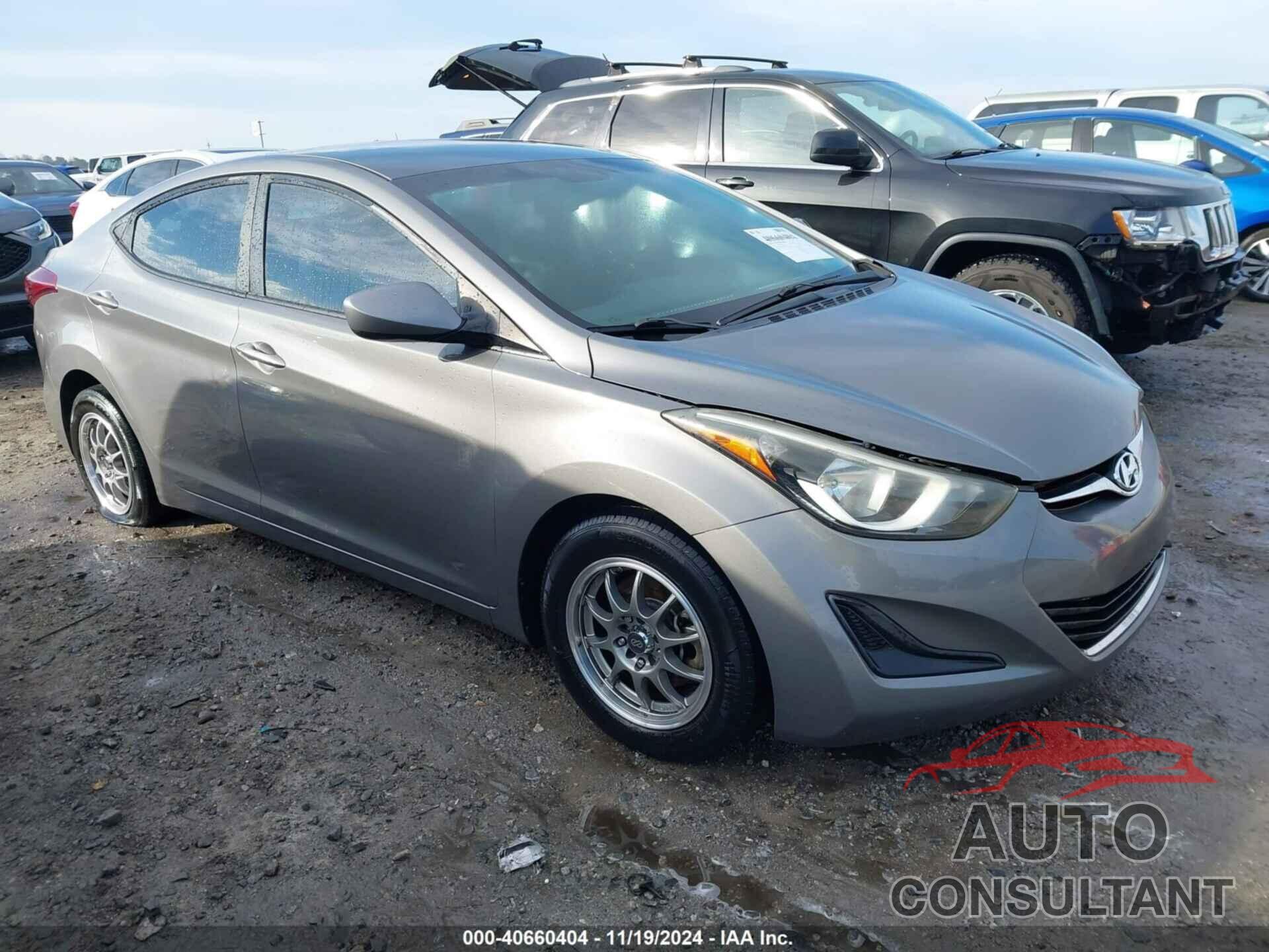 HYUNDAI ELANTRA 2014 - 5NPDH4AE2EH493346