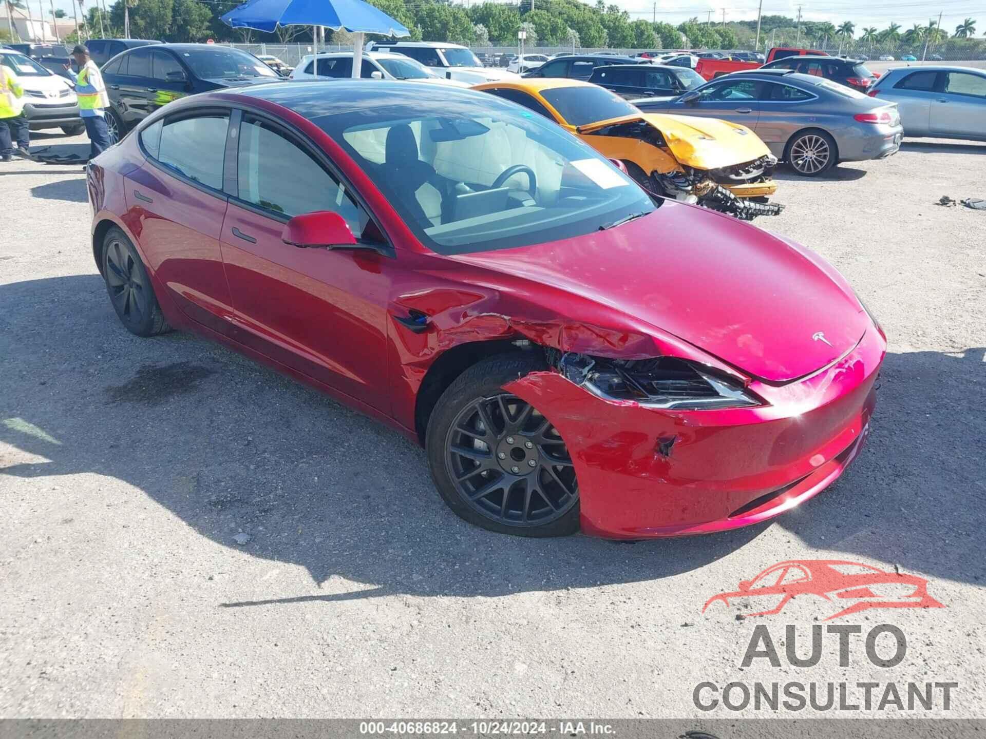 TESLA MODEL 3 2024 - 5YJ3E1EA2RF745174