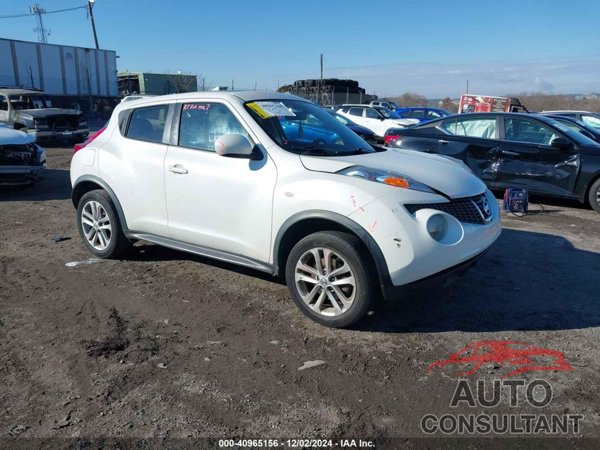 NISSAN JUKE 2013 - JN8AF5MV3DT215676