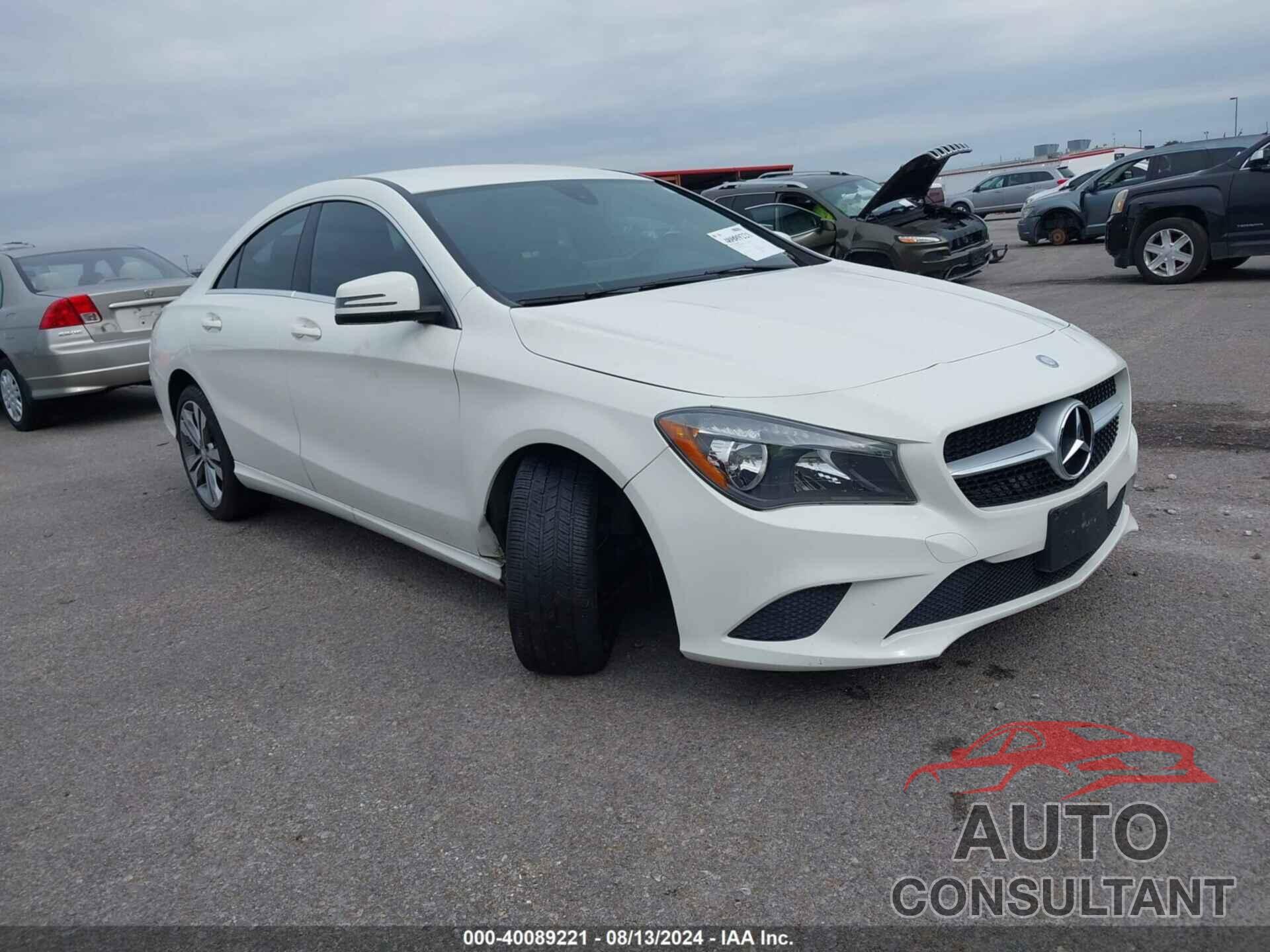 MERCEDES-BENZ CLA 250 2016 - WDDSJ4EB6GN390029