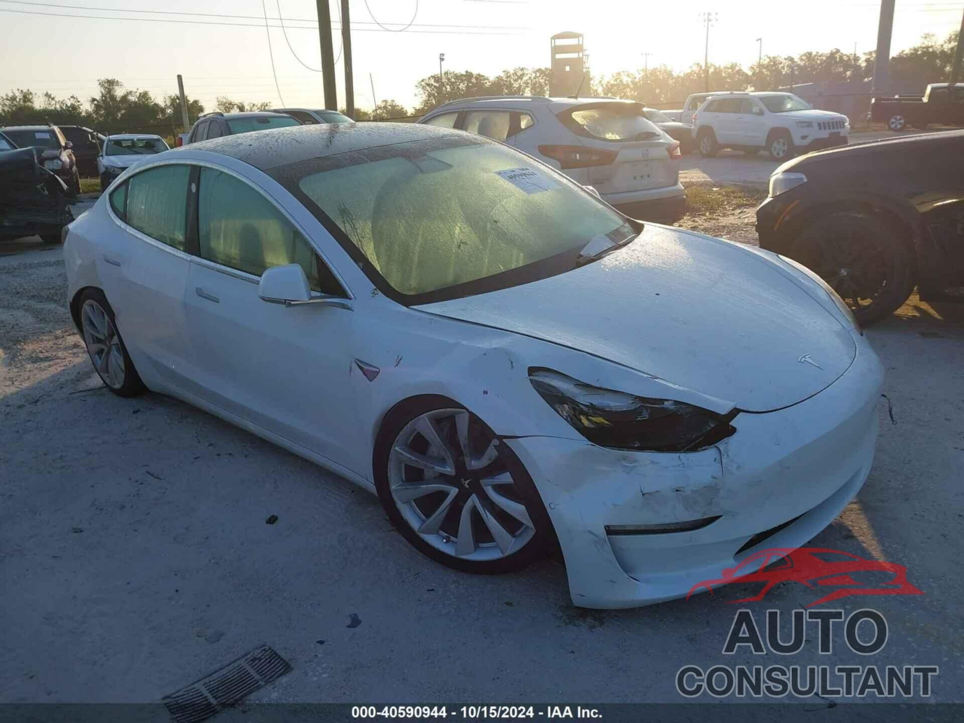 TESLA MODEL 3 2020 - 5YJ3E1EAXLF709160