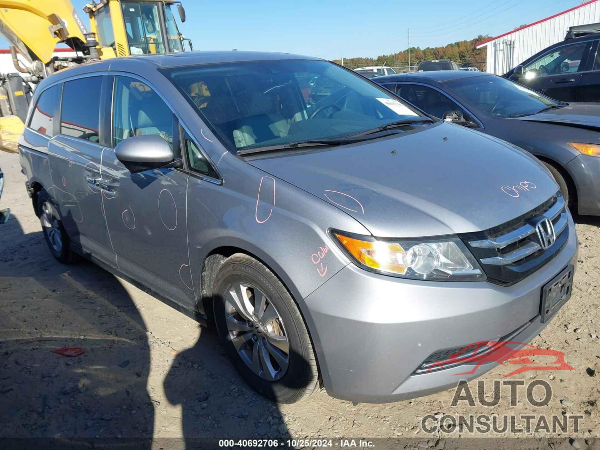 HONDA ODYSSEY 2016 - 5FNRL5H62GB091904