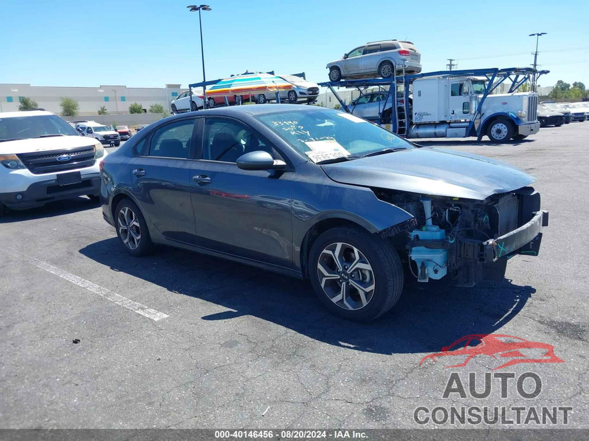 KIA FORTE 2020 - 3KPF24AD4LE213042