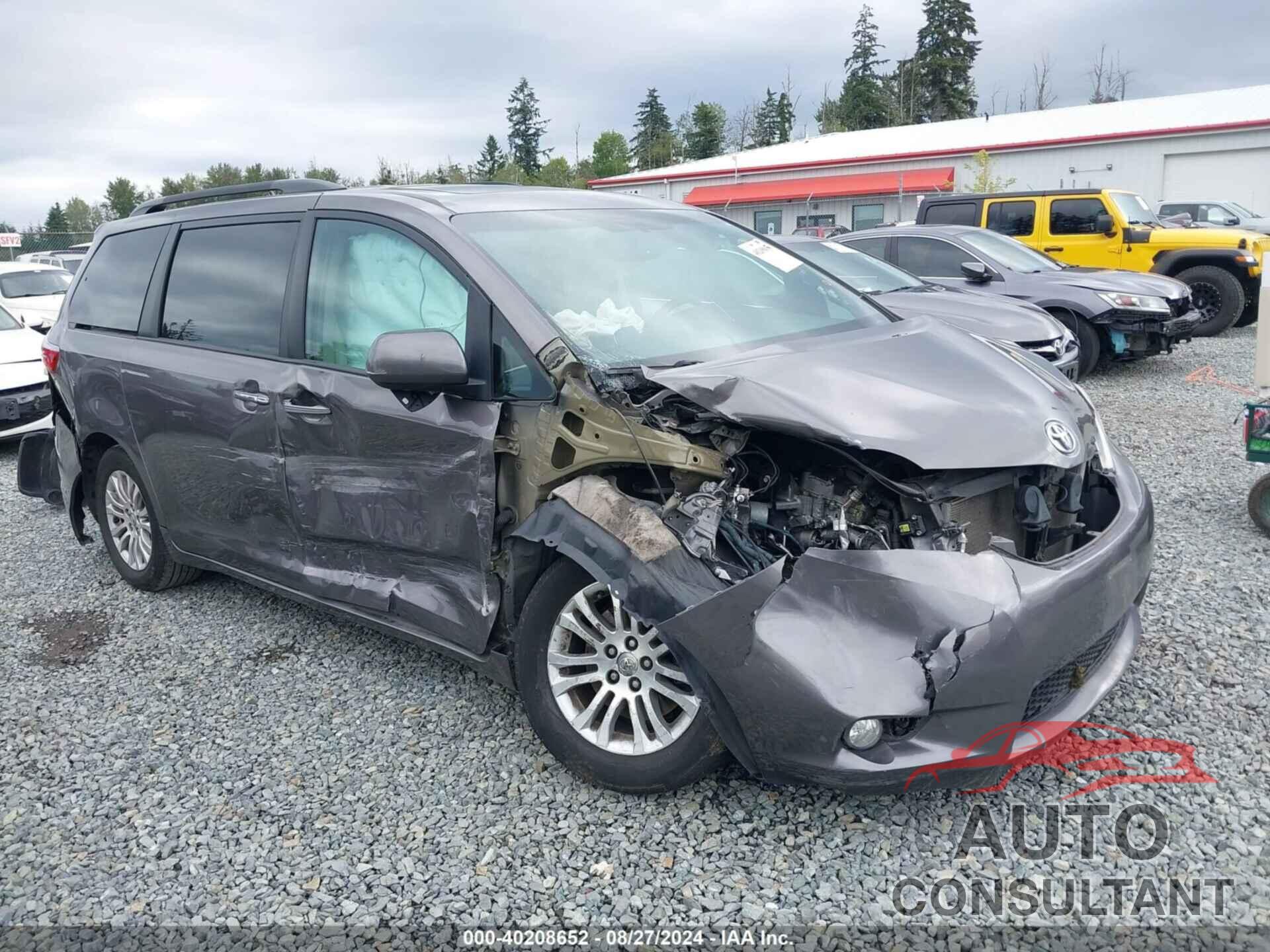 TOYOTA SIENNA 2016 - 5TDYK3DC3GS754035