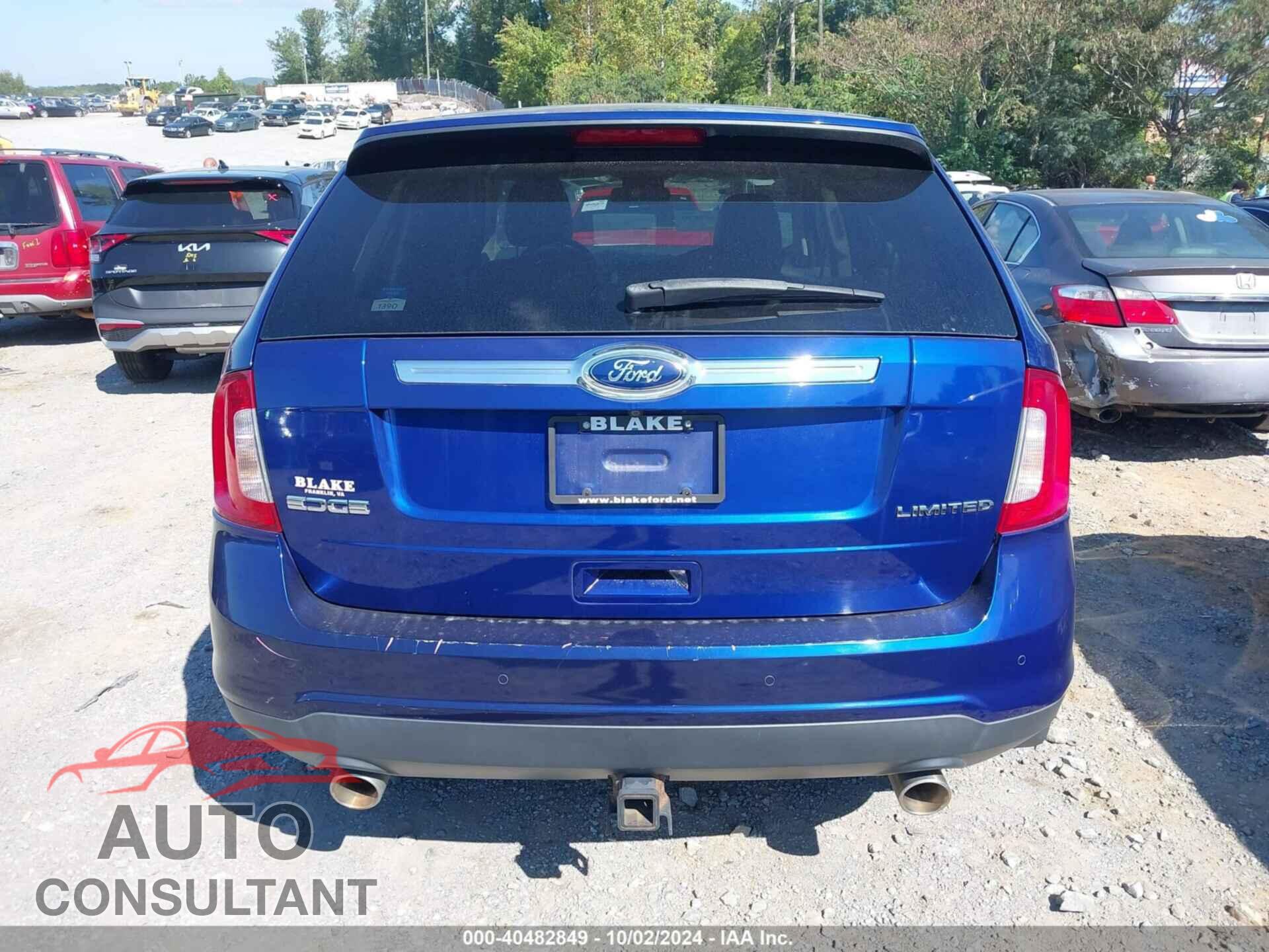 FORD EDGE 2013 - 2FMDK3KC1DBB00760