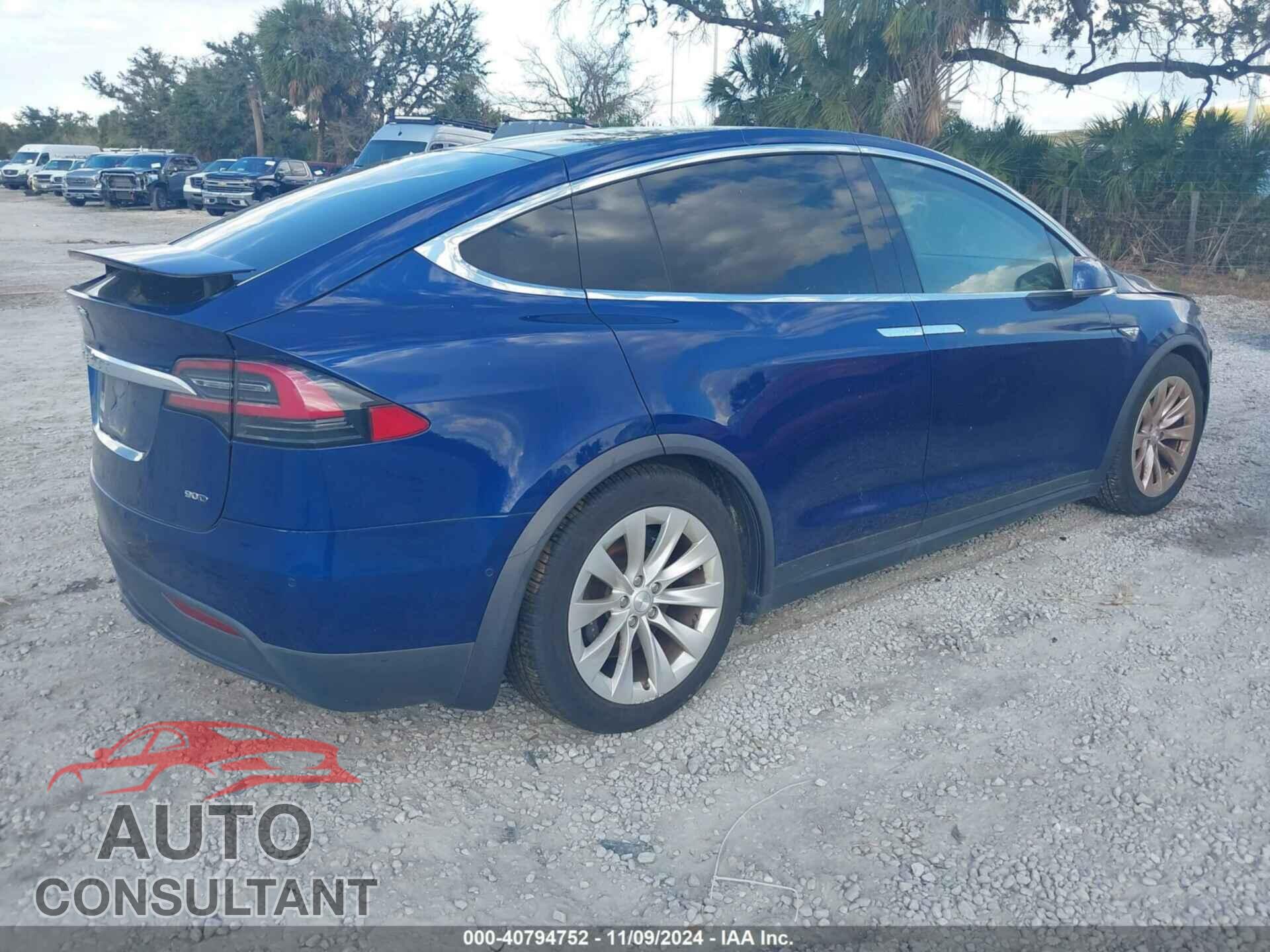 TESLA MODEL X 2016 - 5YJXCAE2OGFOO6608
