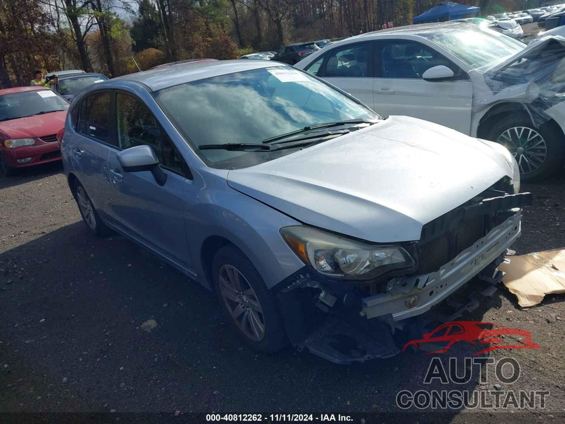 SUBARU IMPREZA 2015 - JF1GPAC66F8232781