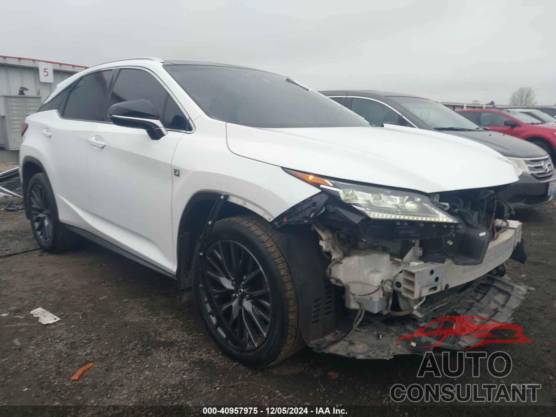 LEXUS RX 350 2016 - 2T2BZMCA7GC010613