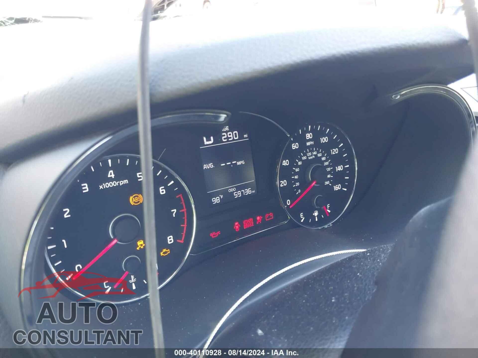 KIA FORTE 2017 - 3KPFK4A76HE106513