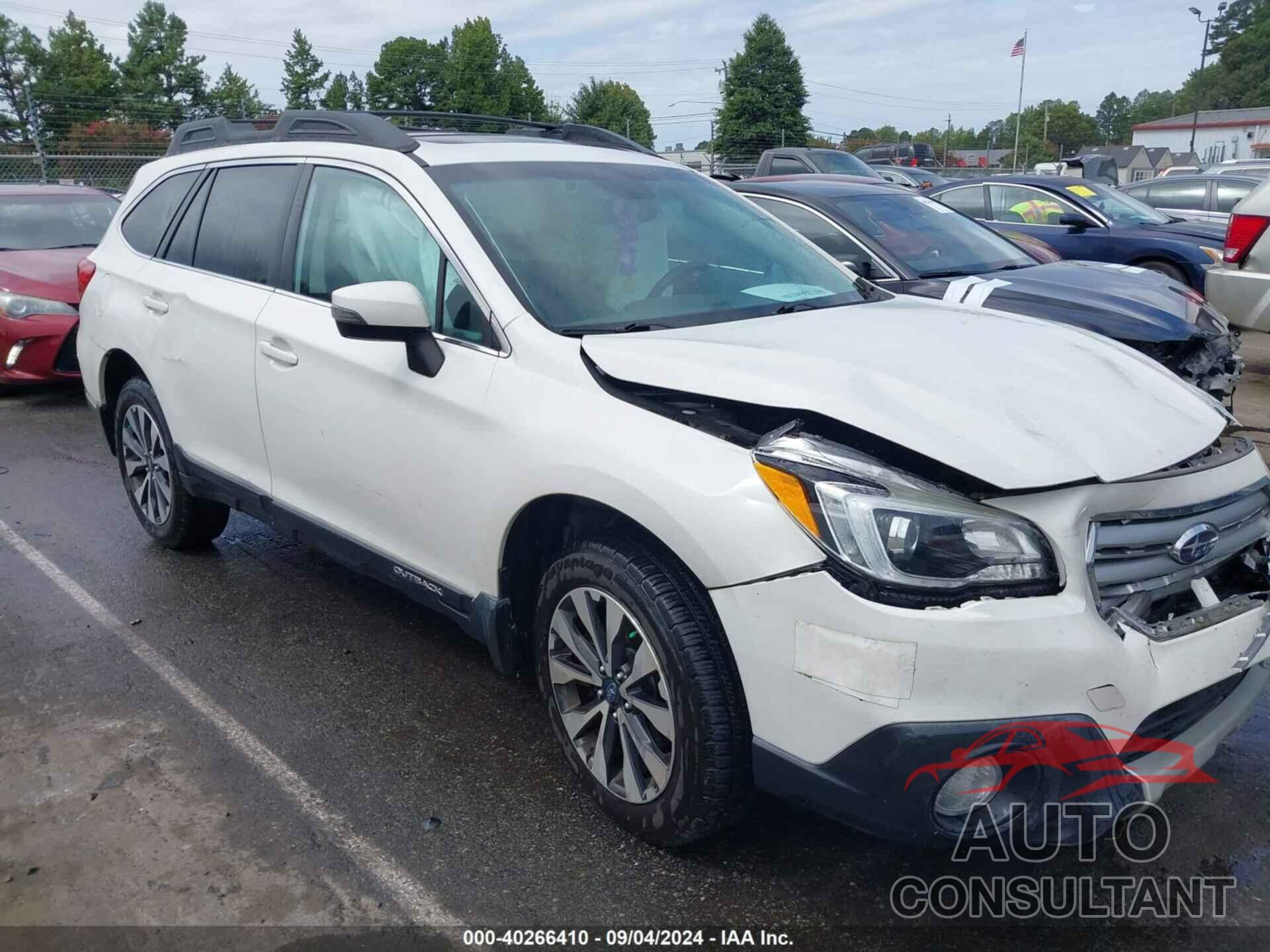 SUBARU OUTBACK 2016 - 4S4BSANC8G3340383