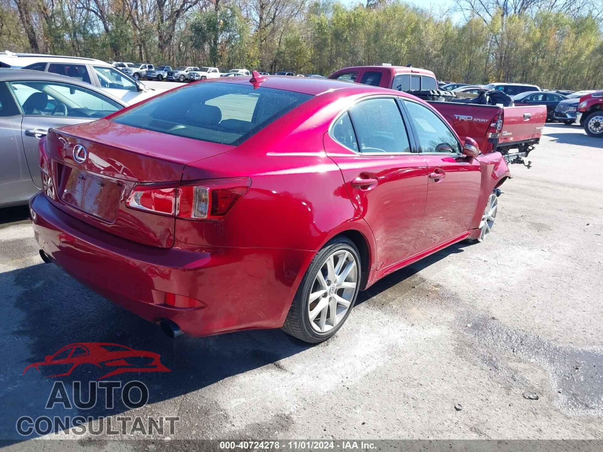 LEXUS IS 250 2011 - JTHCF5C26B5046586