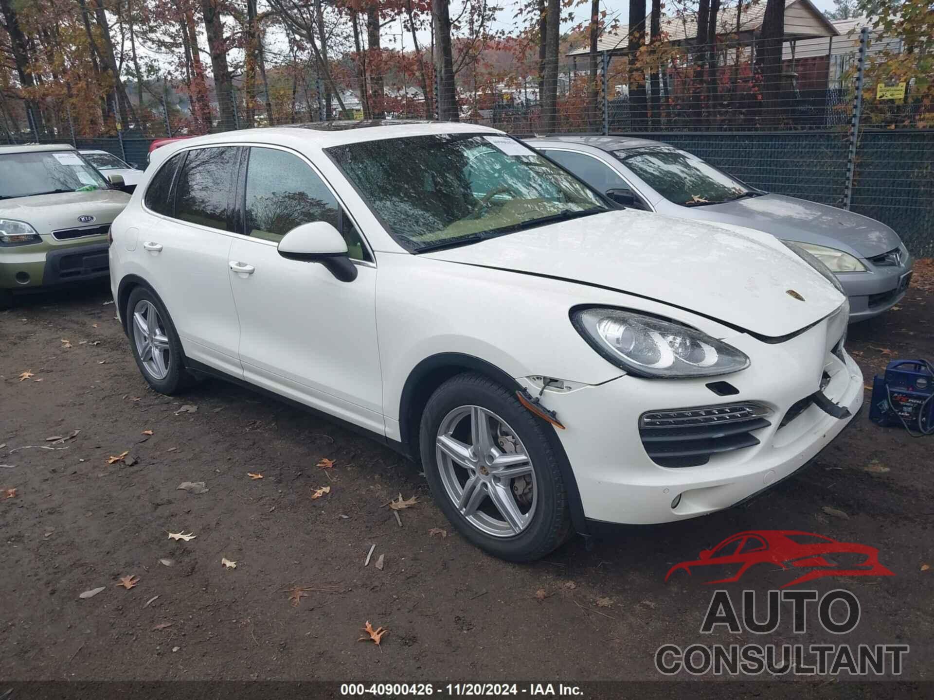 PORSCHE CAYENNE 2011 - WP1AB2A24BLA48336