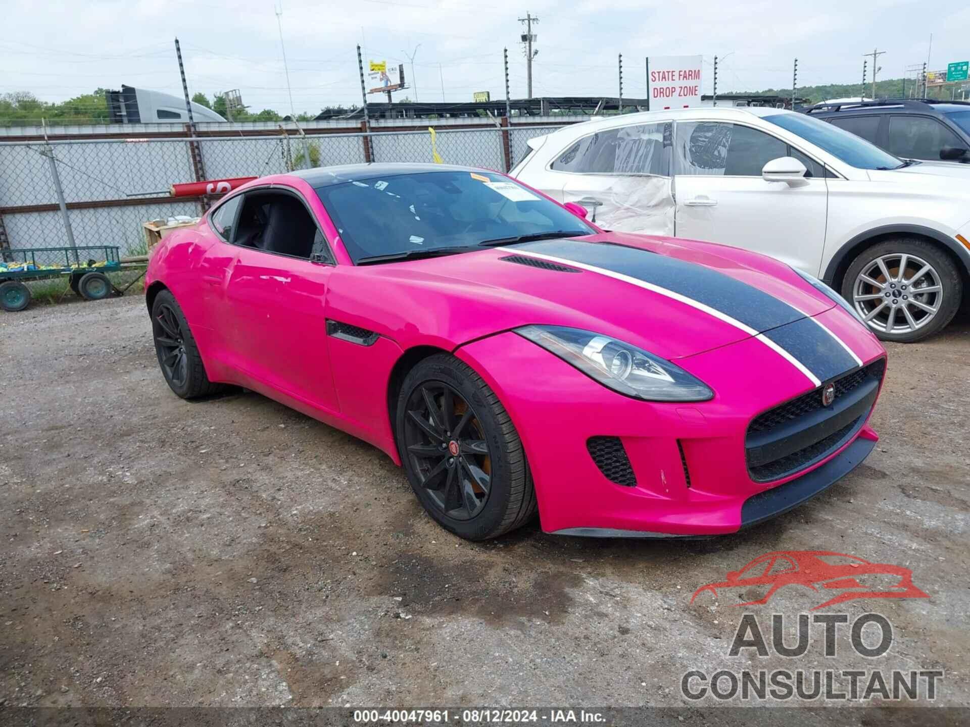 JAGUAR F-TYPE 2016 - SAJWA6AT8G8K22673