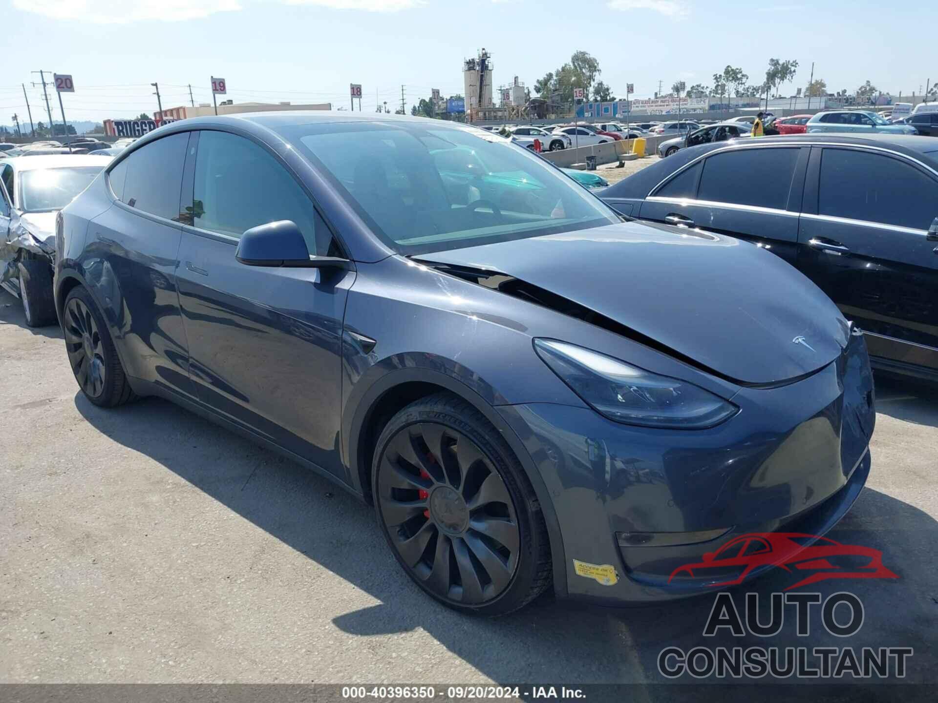 TESLA MODEL Y 2022 - 7SAYGDEF9NF484703