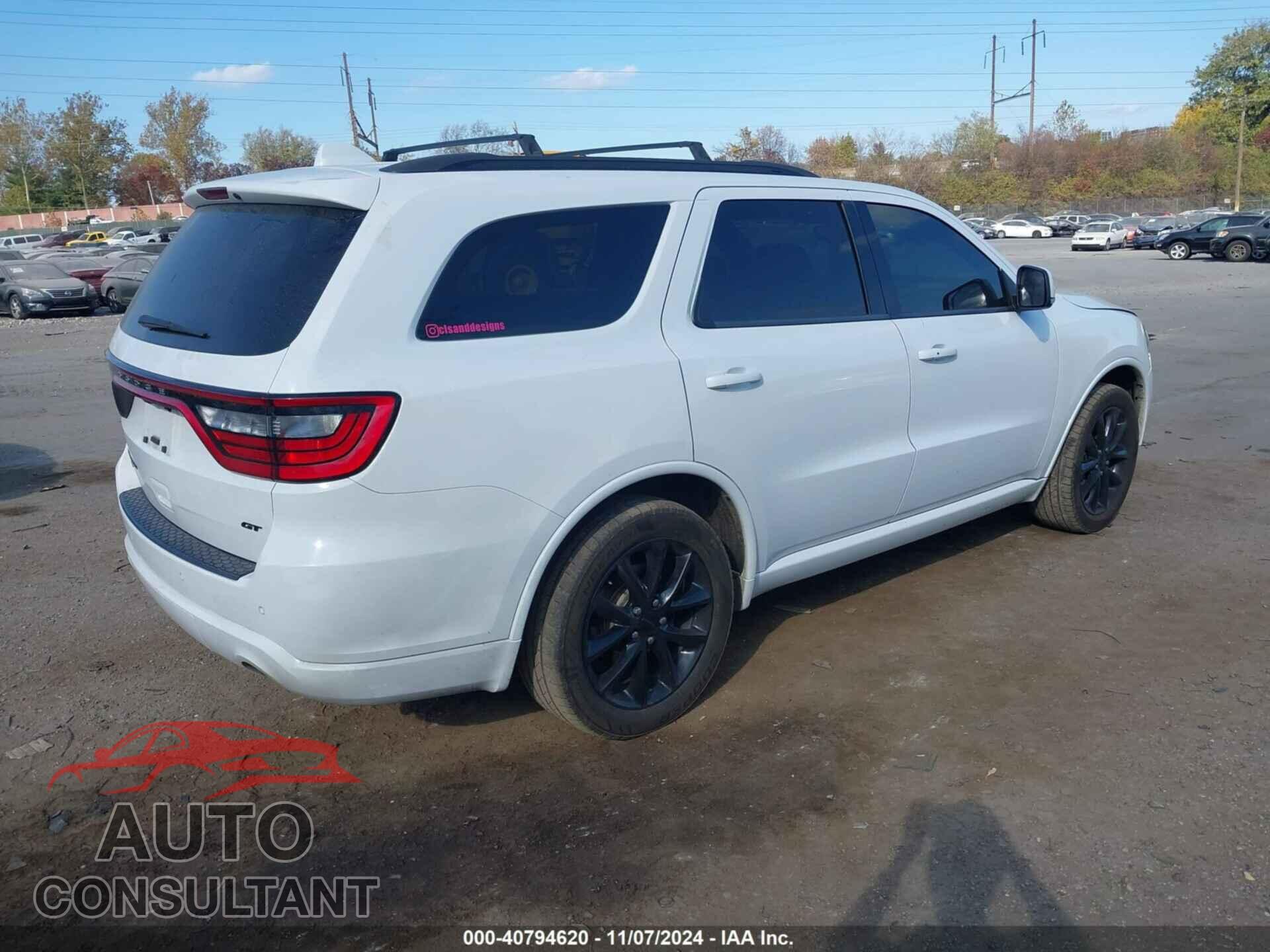 DODGE DURANGO 2017 - 1C4RDJDG6HC839296