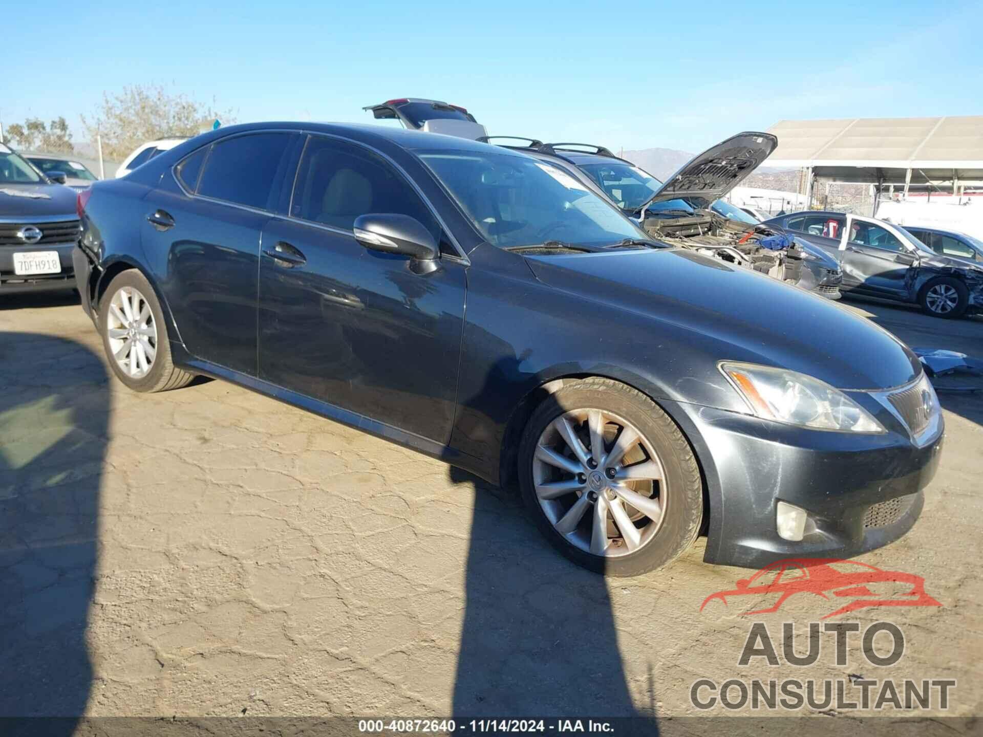 LEXUS IS 250 2009 - JTHBK262195092435