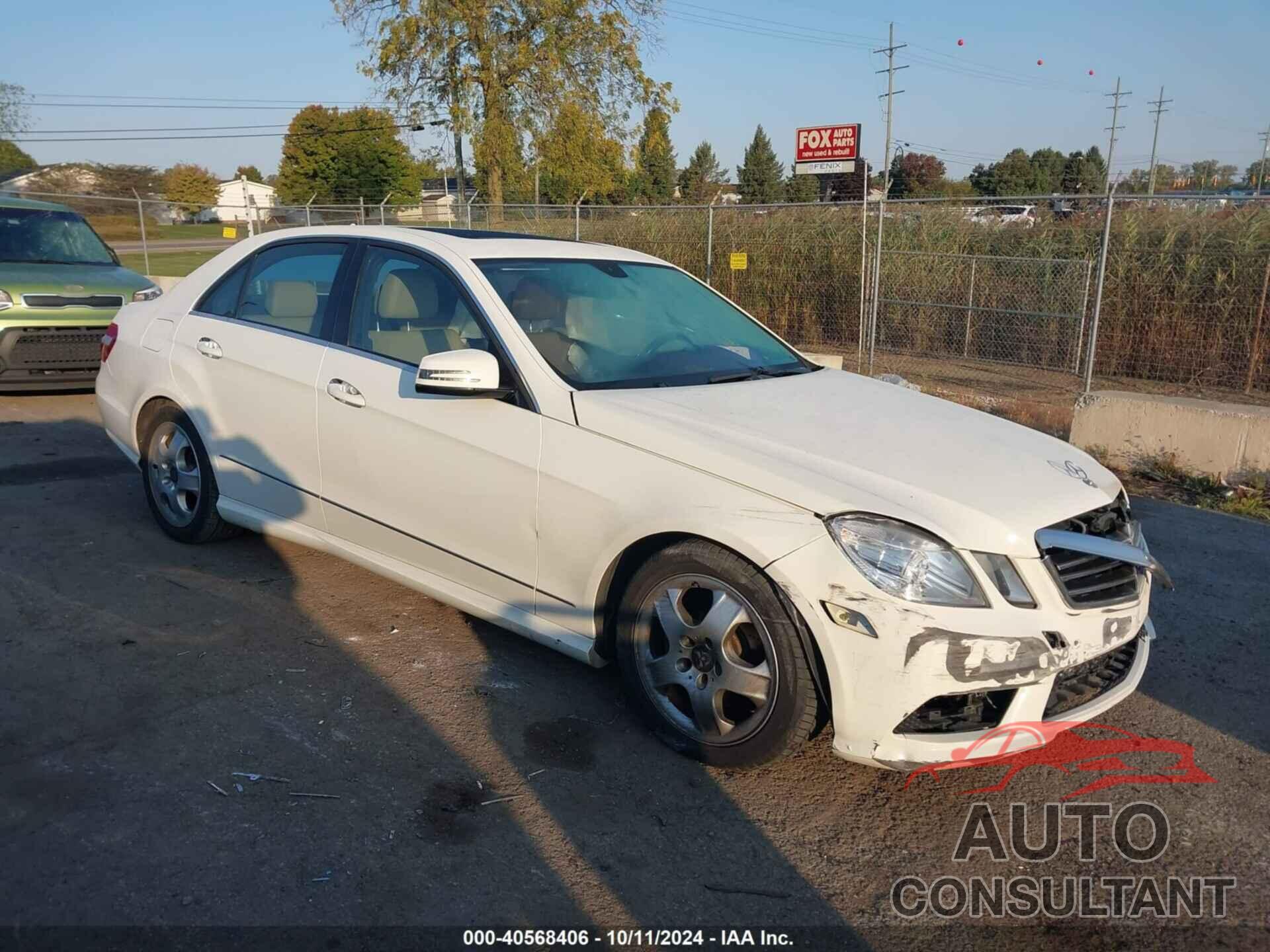 MERCEDES-BENZ E 350 2011 - WDDHF8HB3BA431148