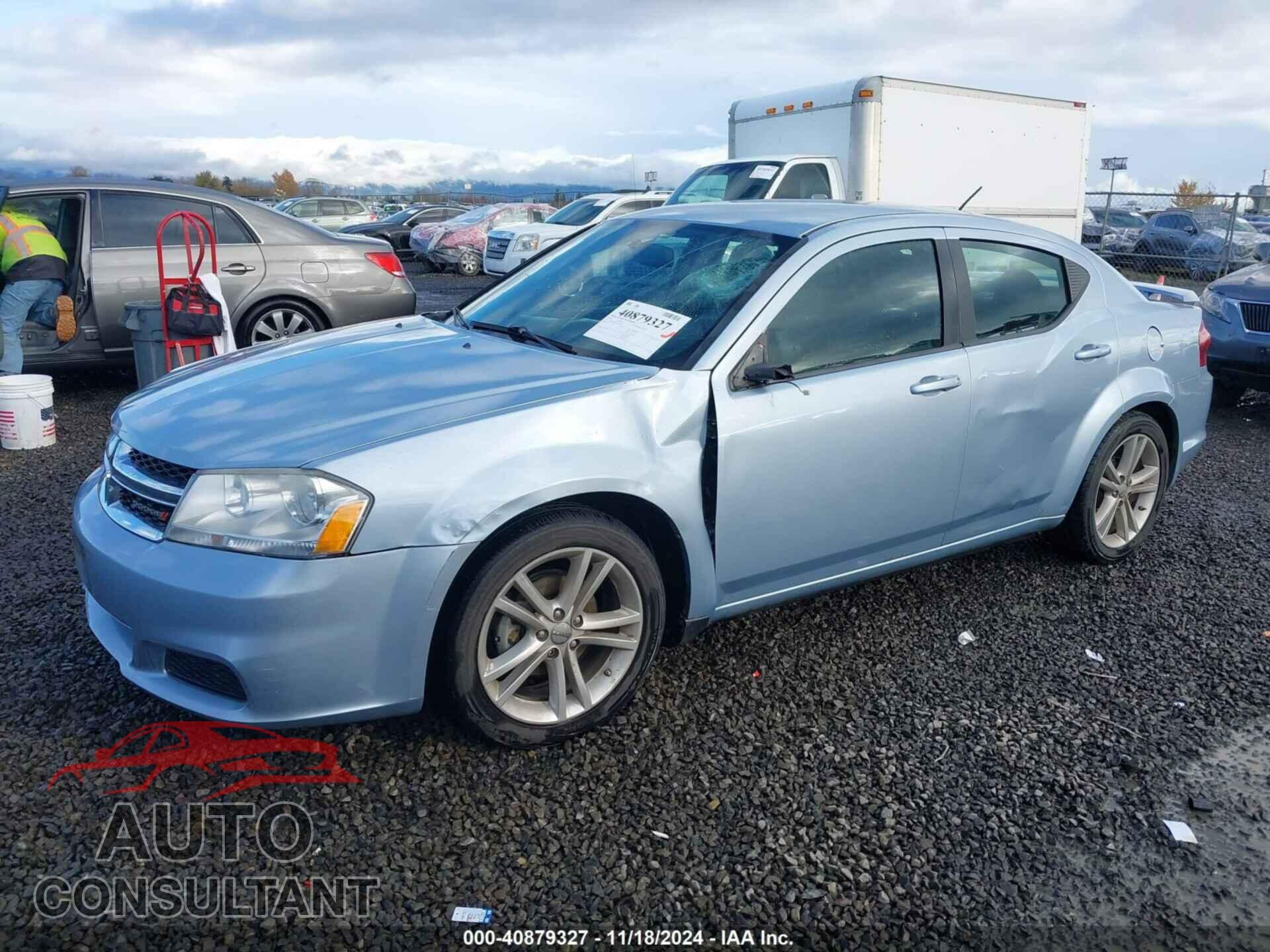 DODGE AVENGER 2013 - 1C3CDZAG6DN729991