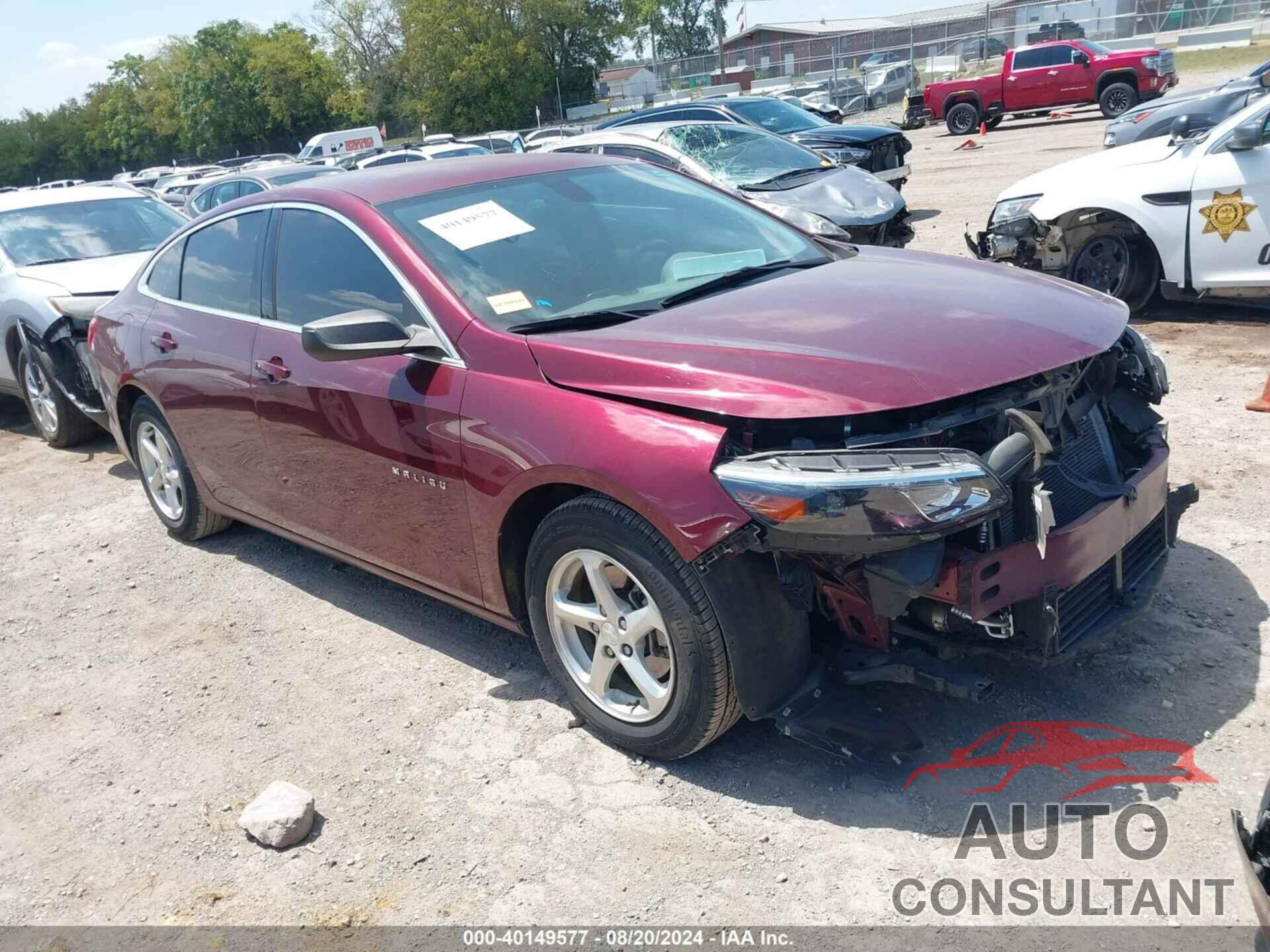 CHEVROLET MALIBU 2016 - 1G1ZB5ST3GF249379