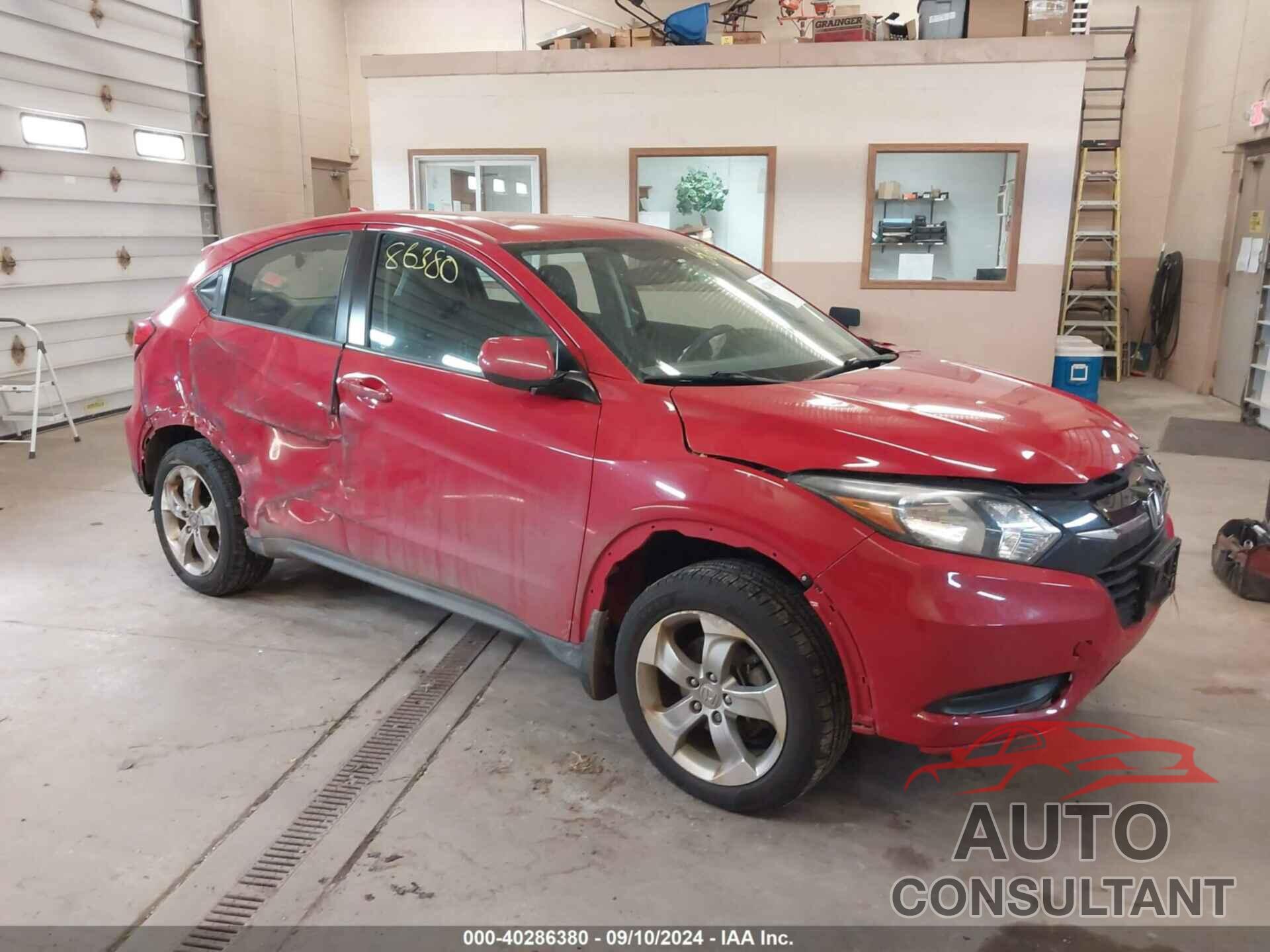 HONDA HR-V 2016 - 3CZRU6H38GM705899