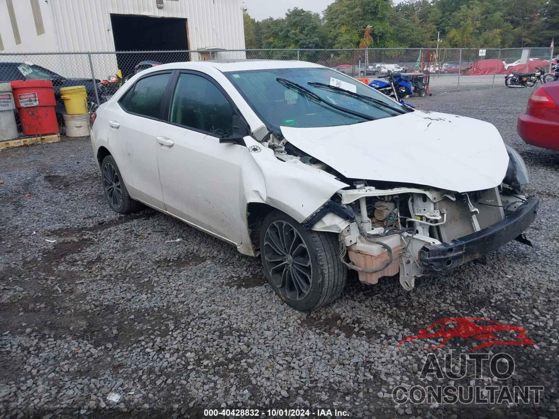 TOYOTA COROLLA 2016 - 2T1BURHE5GC503802