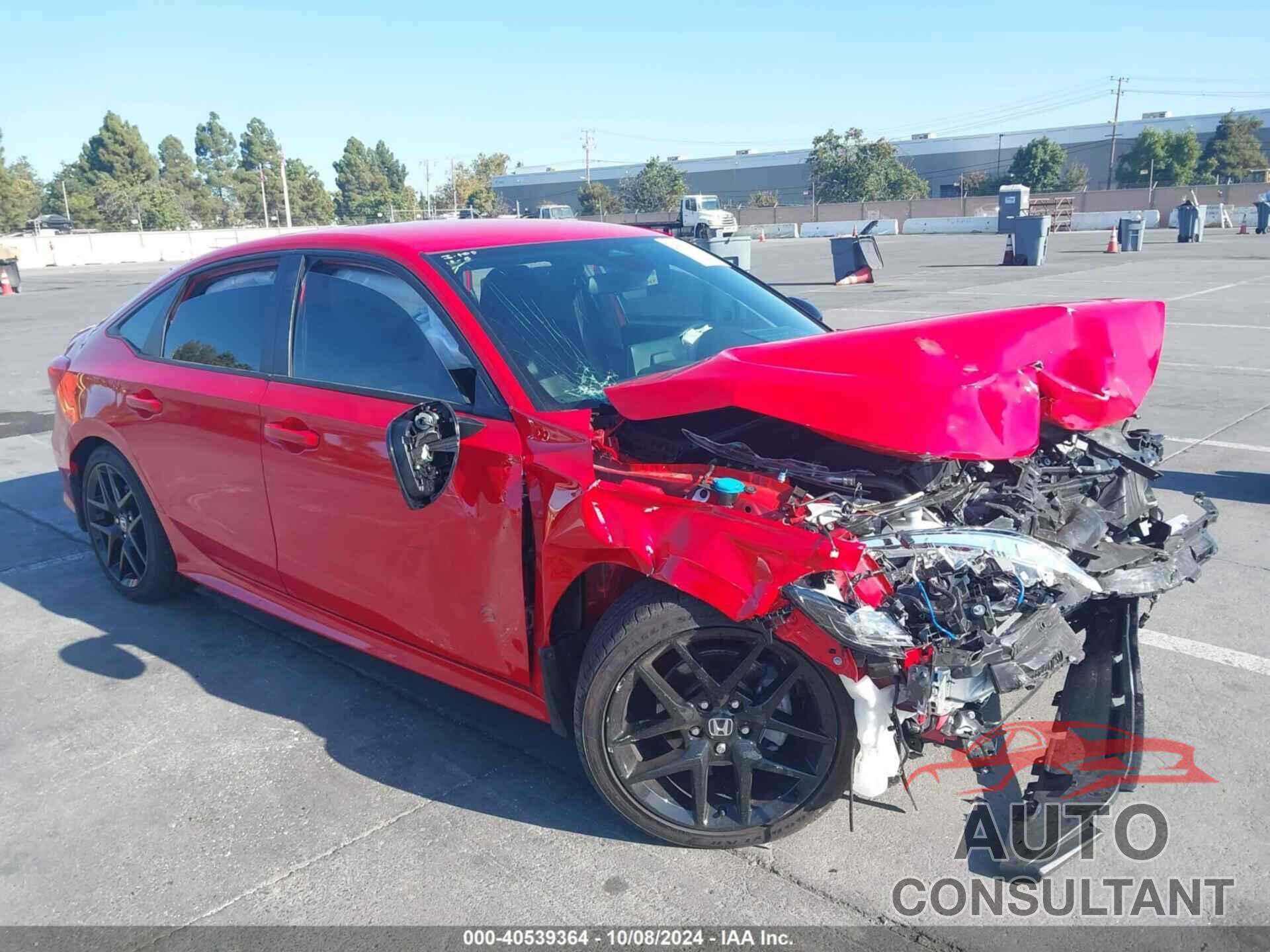 HONDA CIVIC 2024 - 2HGFE2F51RH566009