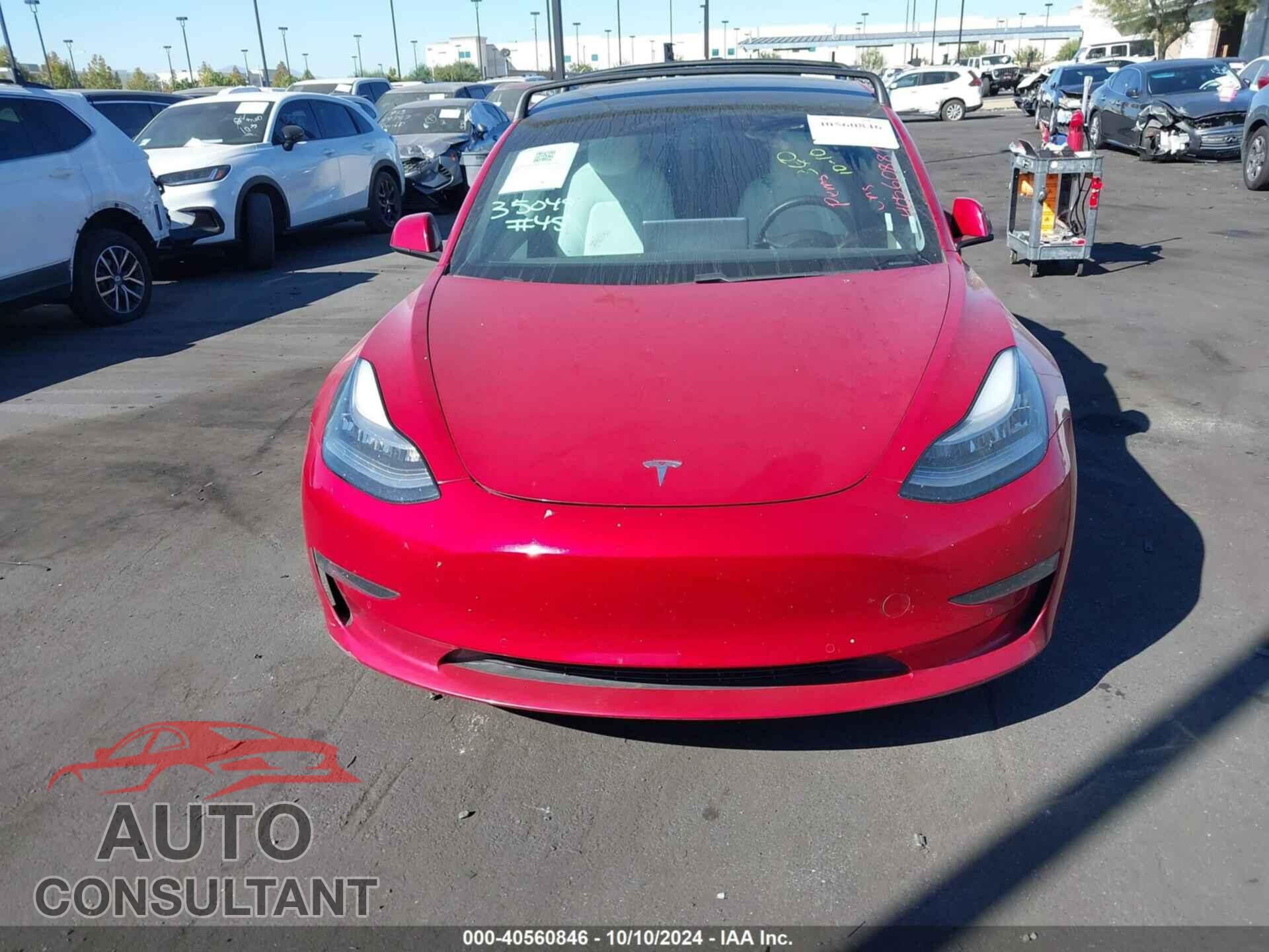 TESLA MODEL 3 2021 - 5YJ3E1EB1MF860107