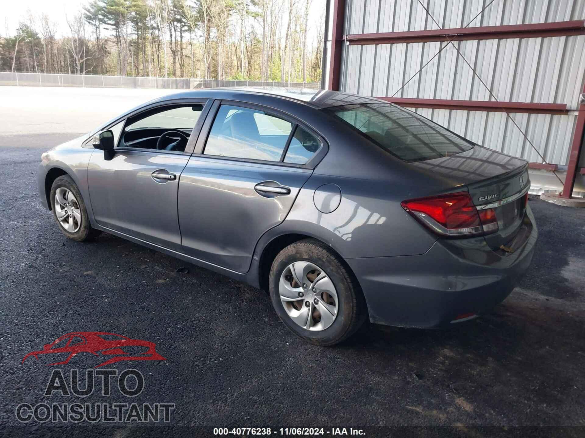 HONDA CIVIC 2013 - 19XFB2F55DE096613