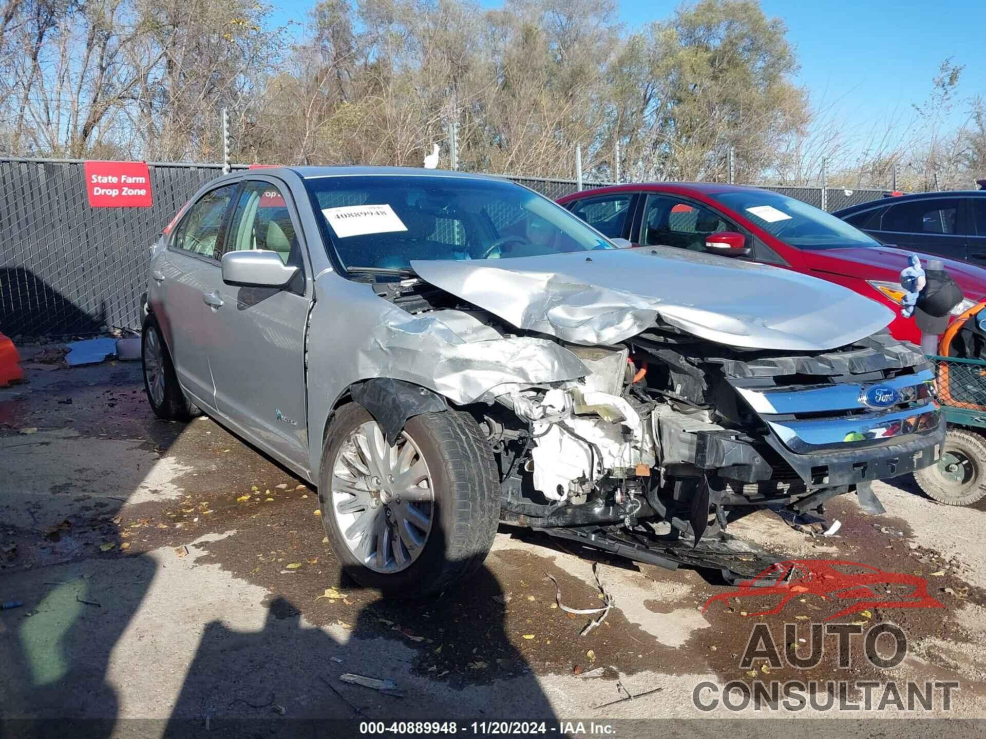 FORD FUSION HYBRID 2012 - 3FADP0L38CR186660