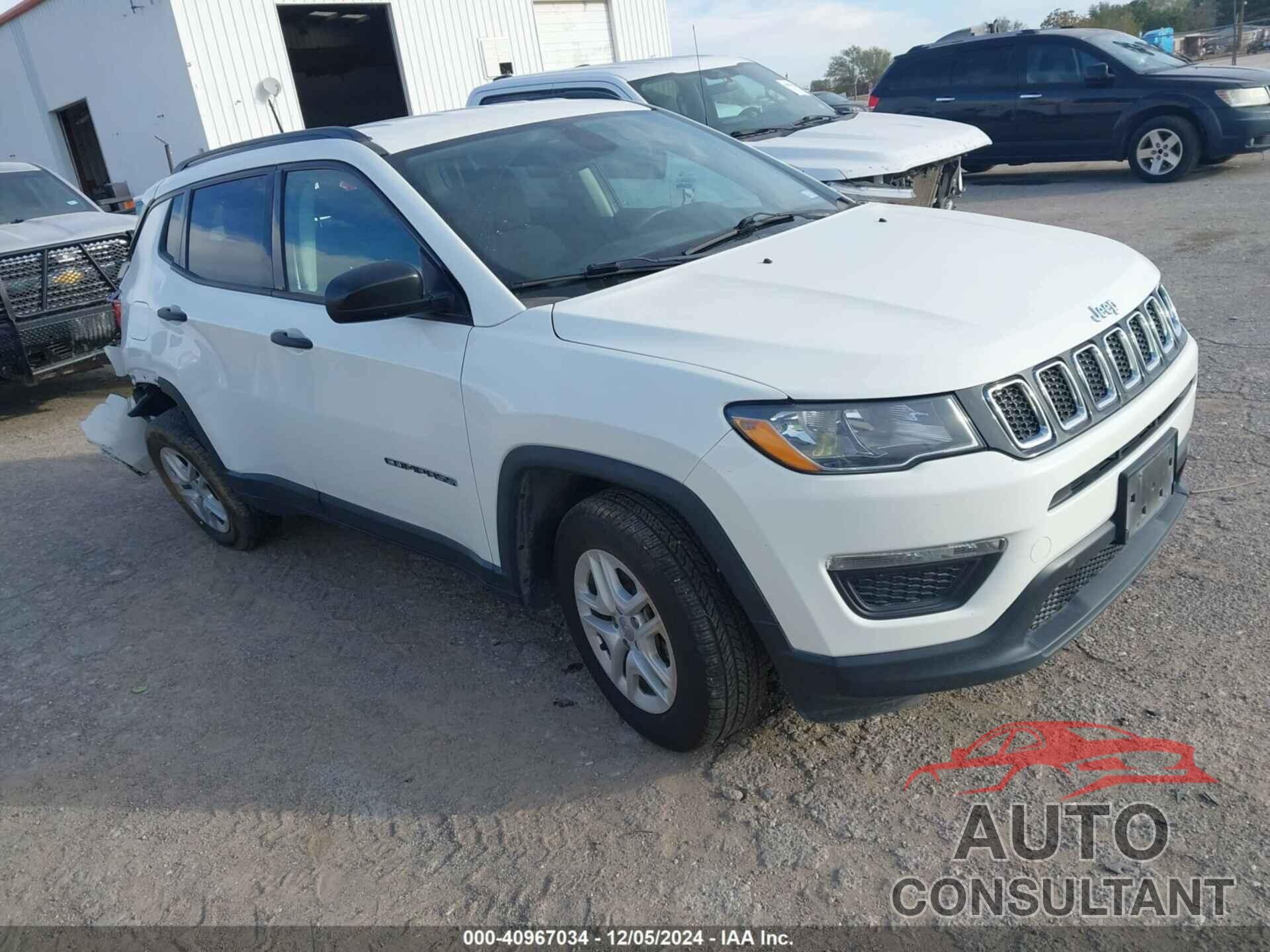 JEEP NEW COMPASS 2017 - 3C4NJCAB9HT652151