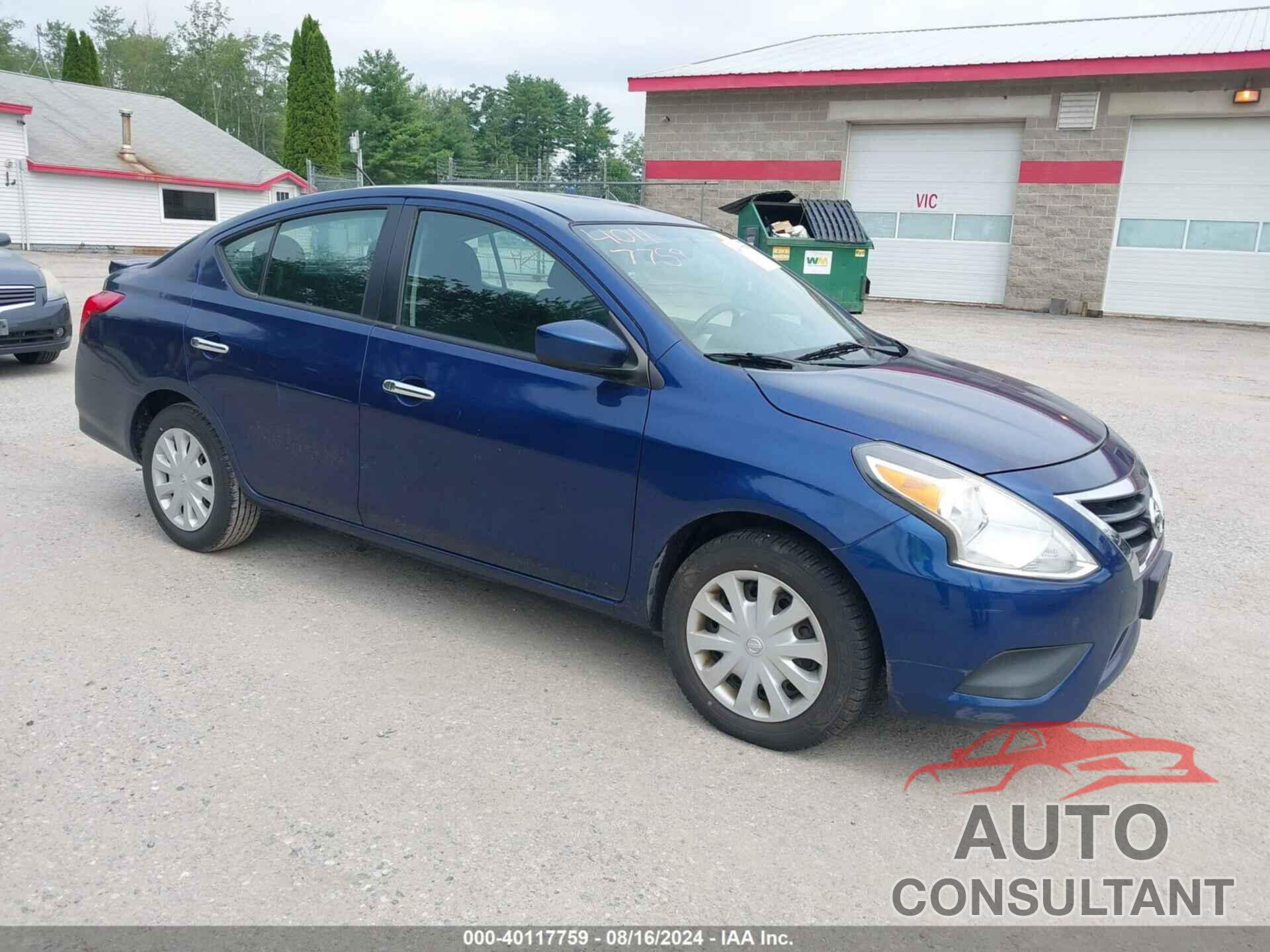 NISSAN VERSA 2018 - 3N1CN7AP3JL827985