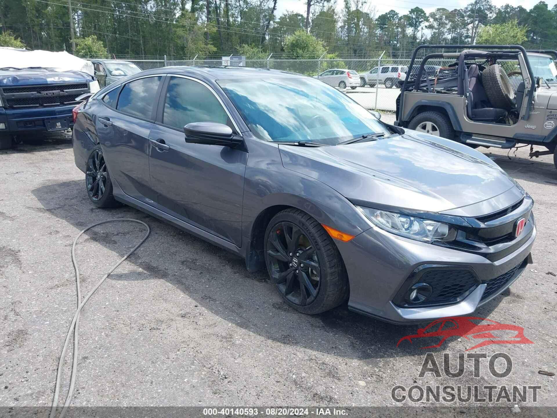 HONDA CIVIC SI 2019 - 2HGFC1E55KH703931