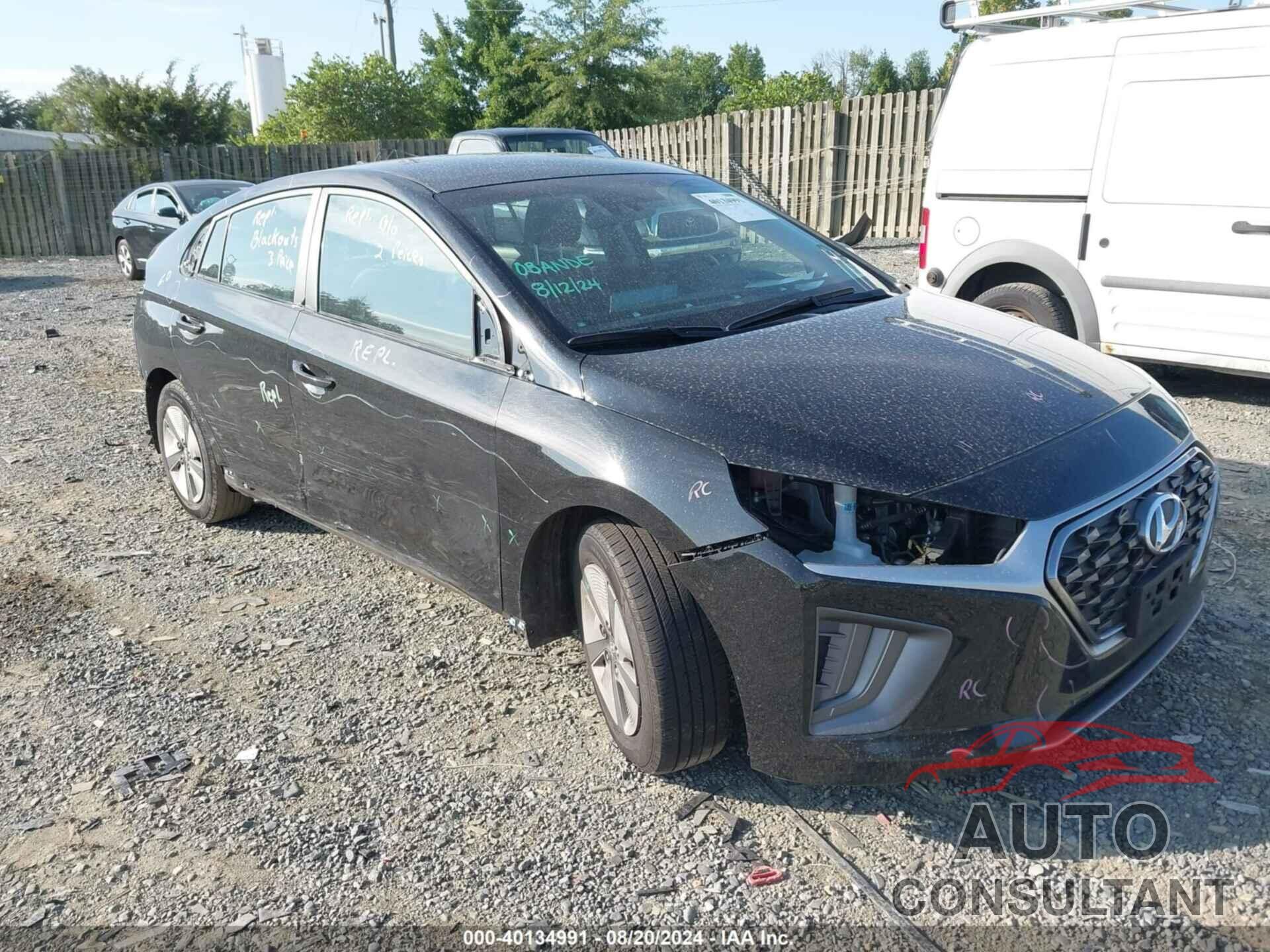 HYUNDAI IONIQ HYBRID 2021 - KMHC65LC8MU244973