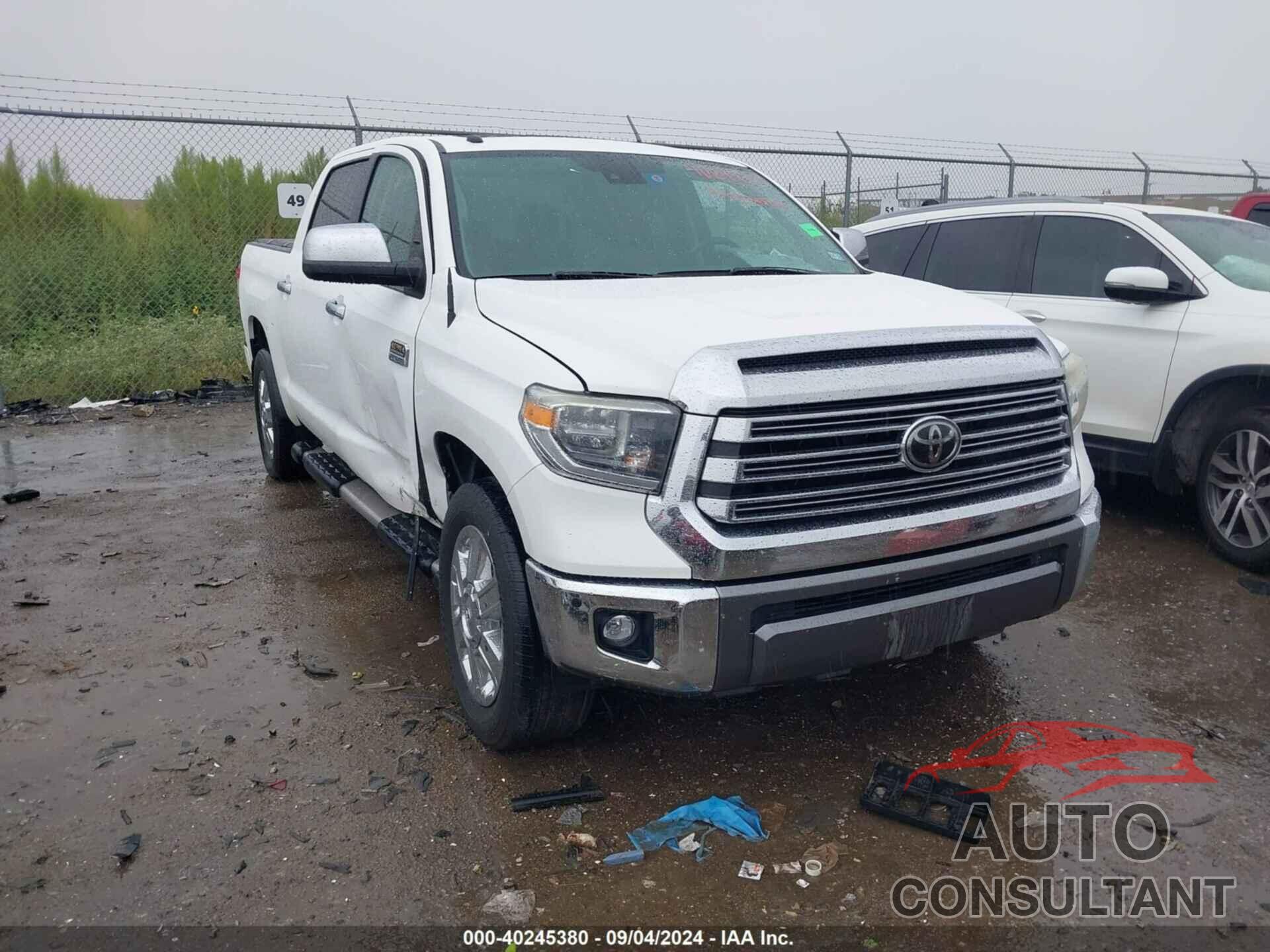 TOYOTA TUNDRA 2019 - 5TFAY5F11KX837084