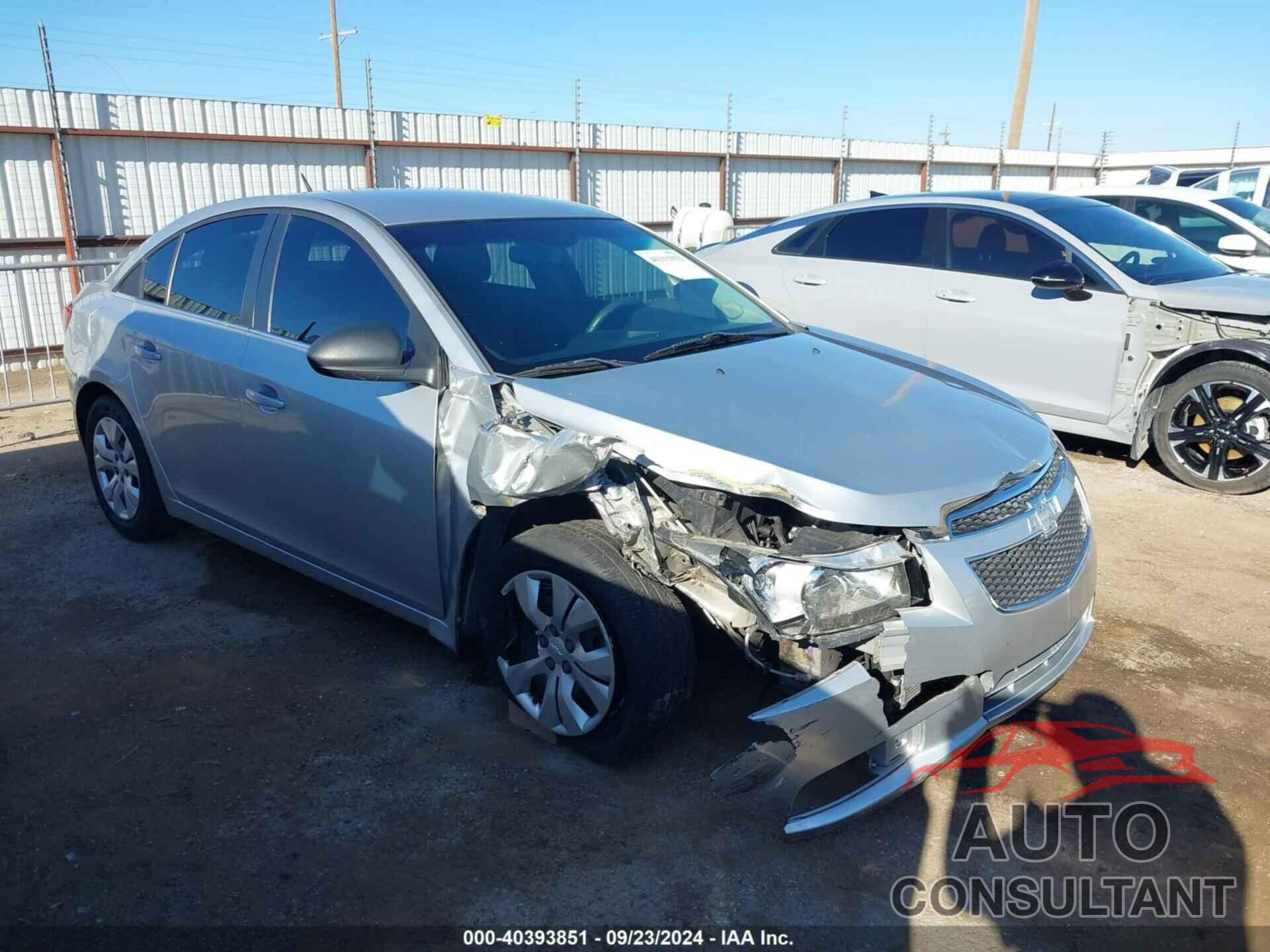 CHEVROLET CRUZE 2012 - 1G1PD5SH4C7151608