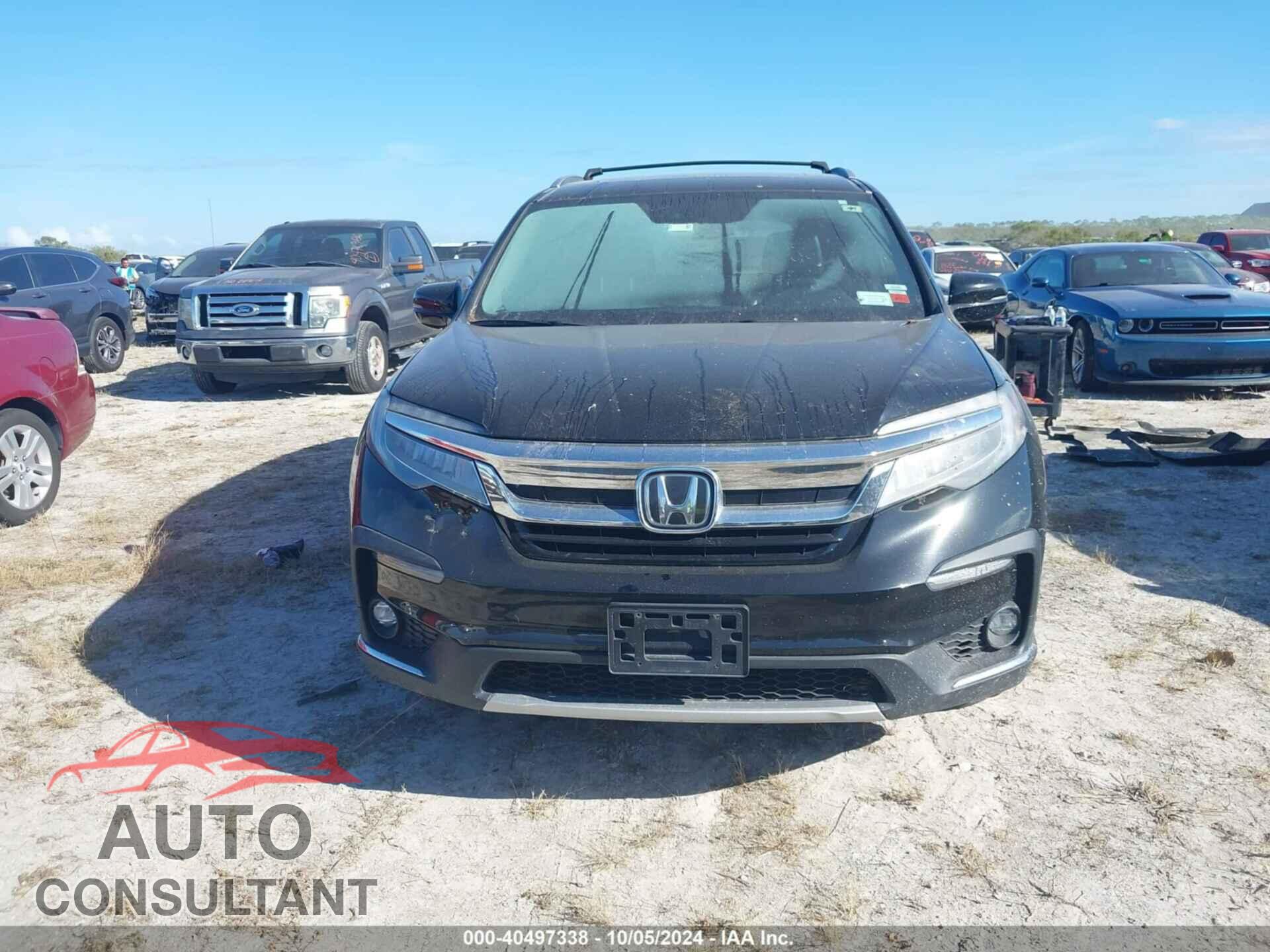 HONDA PILOT 2019 - 5FNYF6H9XKB013169